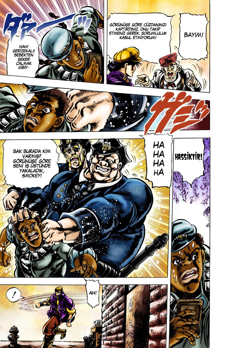 JoJo's Bizarre Adventure, Part 2: Battle Tendency (Official Colored) New York'un Joseph Joestar'ı 第7页