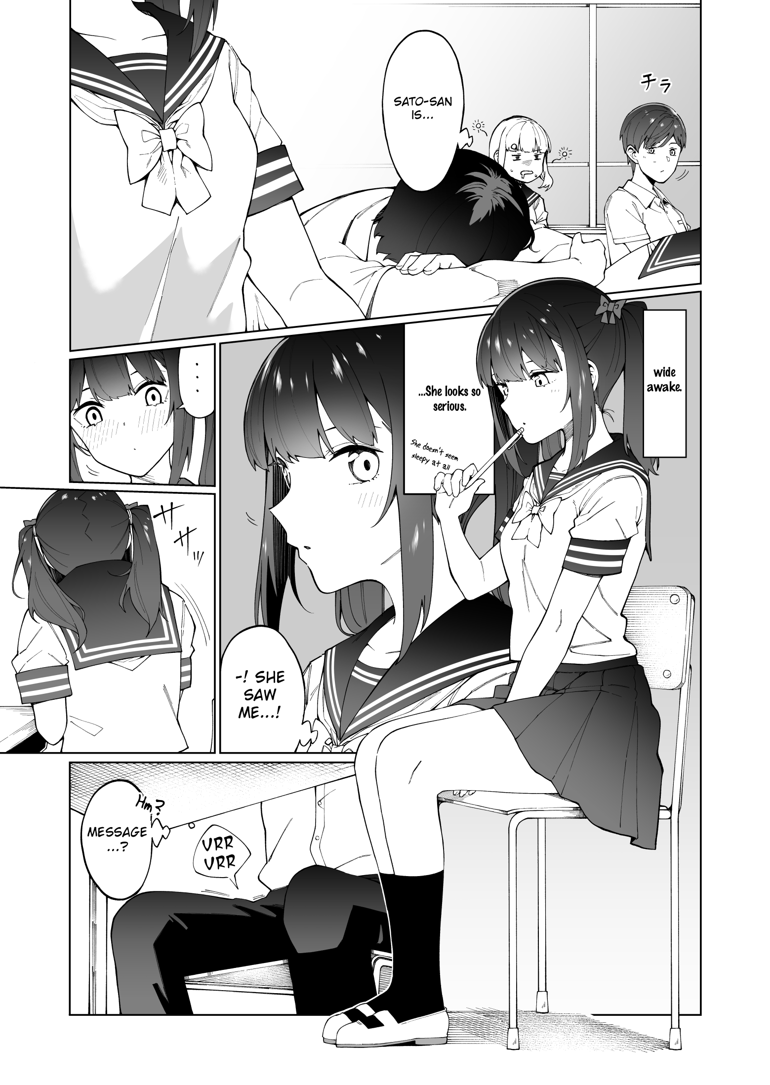 Hajimete no Koibito The Special Sense of Distance Before Dating: The Story of Secretly Exchanging Messages During Class 第3页