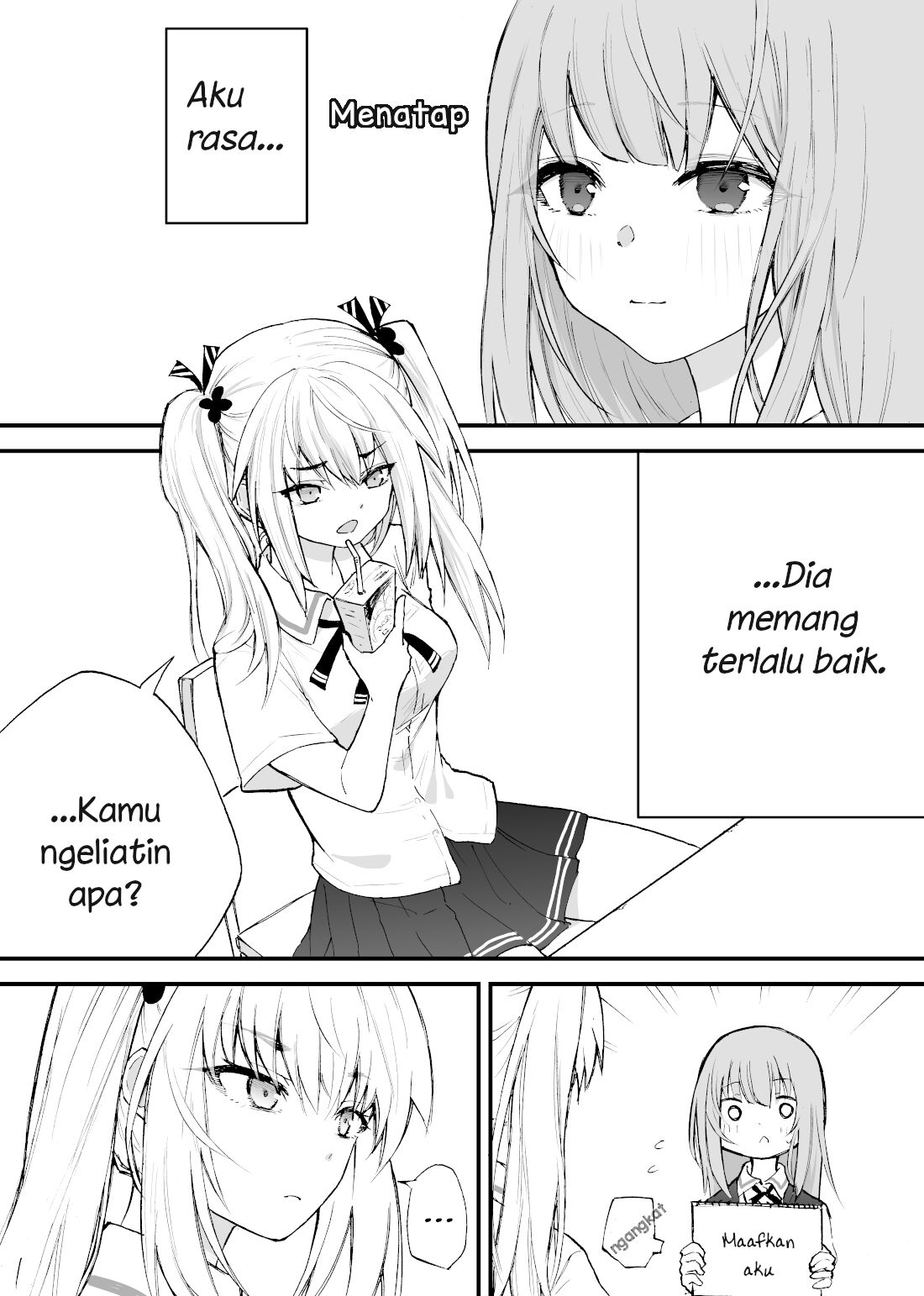 The Mute Girl and Her New Friend (Webcomic) 第1页