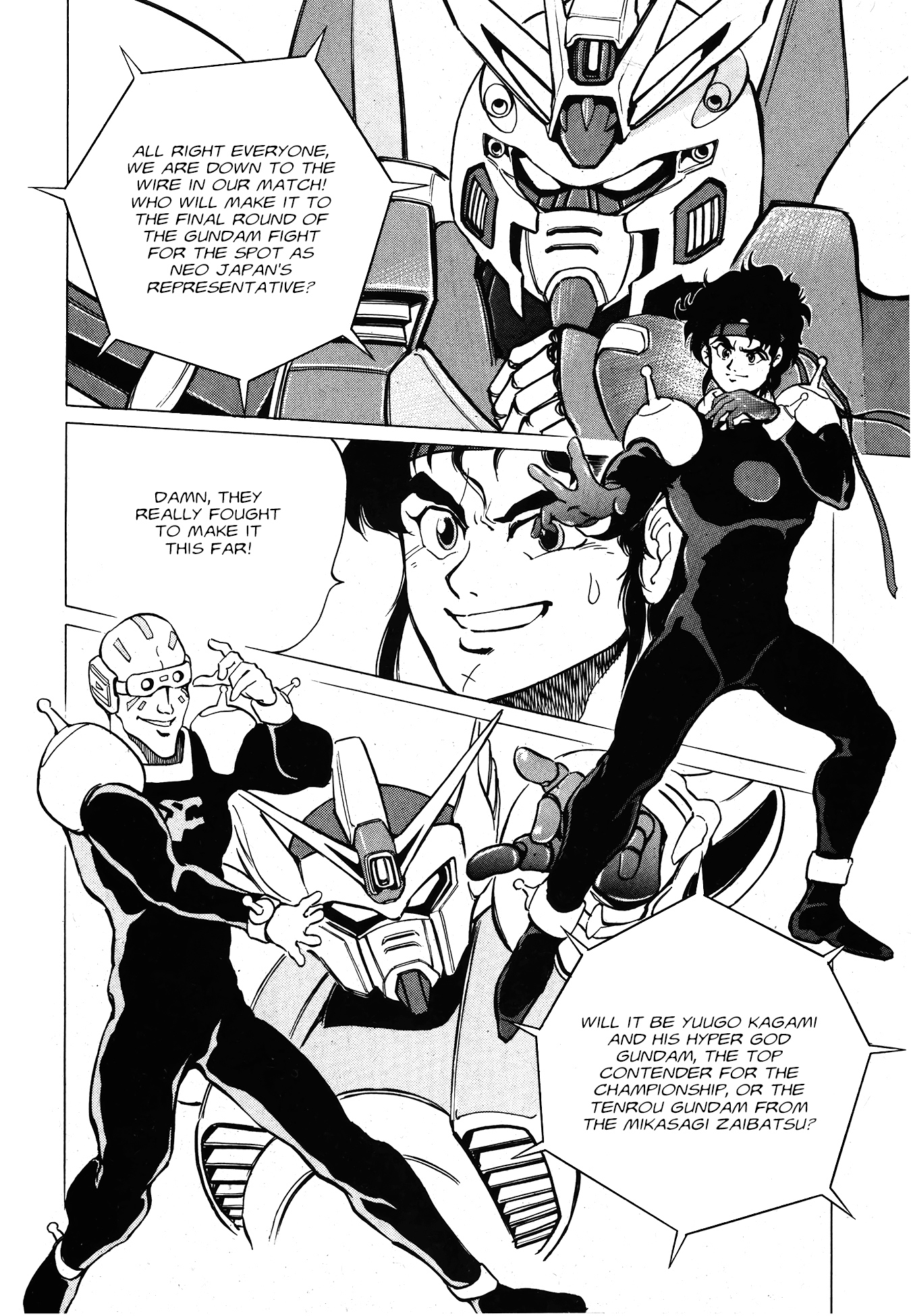 Mobile Fighter G Gundam Side Story: The Next Generation 第3页