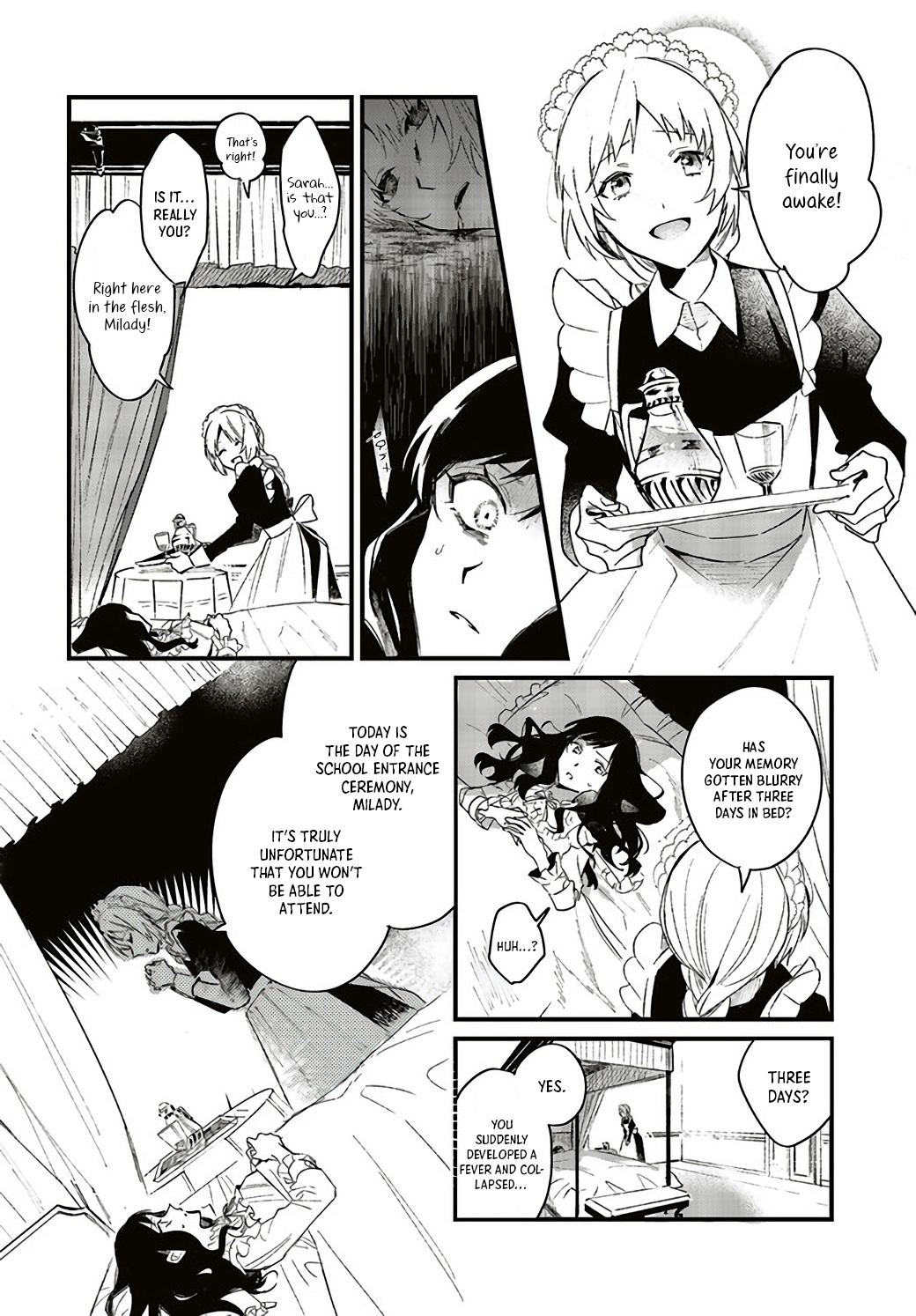 Gyakkou Shita Akuyaku Reijou wa, Naze ka Maryoku wo Ushinattanode Shinsou no Reijou ni Narimasu Vol. 1 Ch. 1.1 第8页