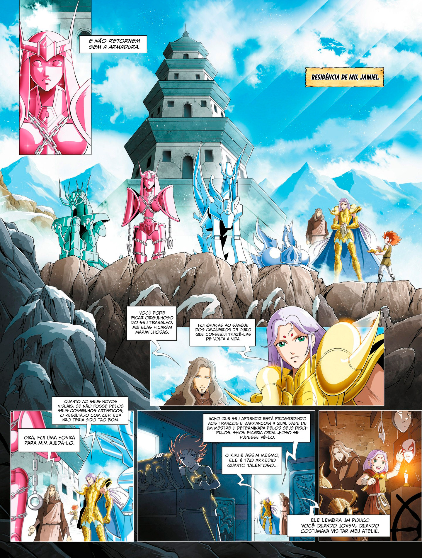 Saint Seiya: Time Odyssey Volume 02 - Shun e a Corrente da Lembrança 第13页