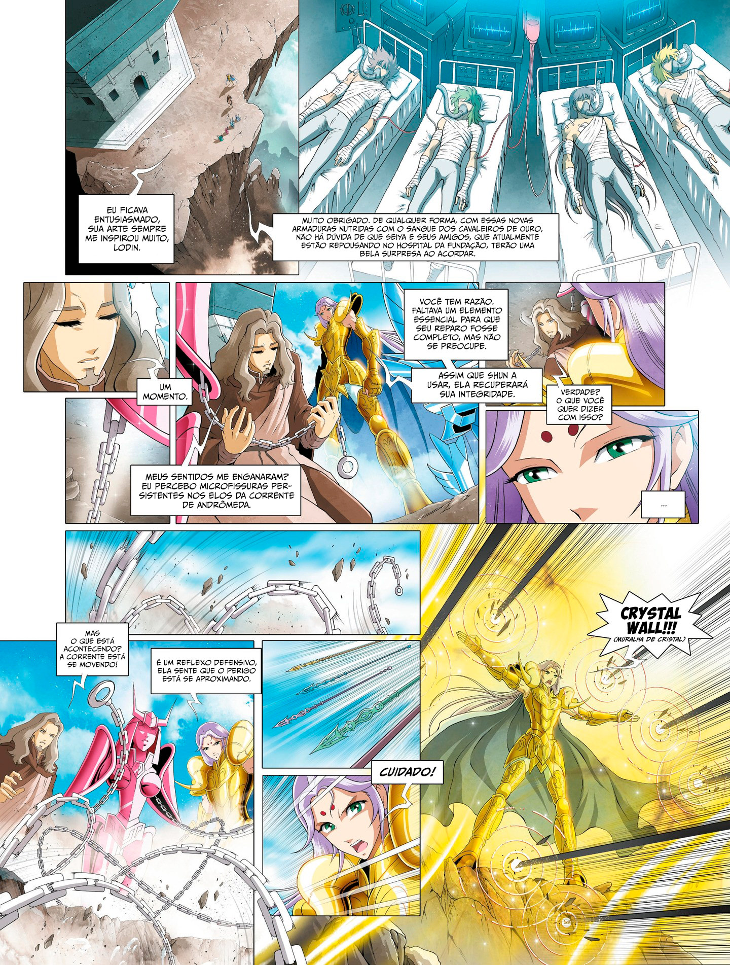 Saint Seiya: Time Odyssey Volume 02 - Shun e a Corrente da Lembrança 第14页