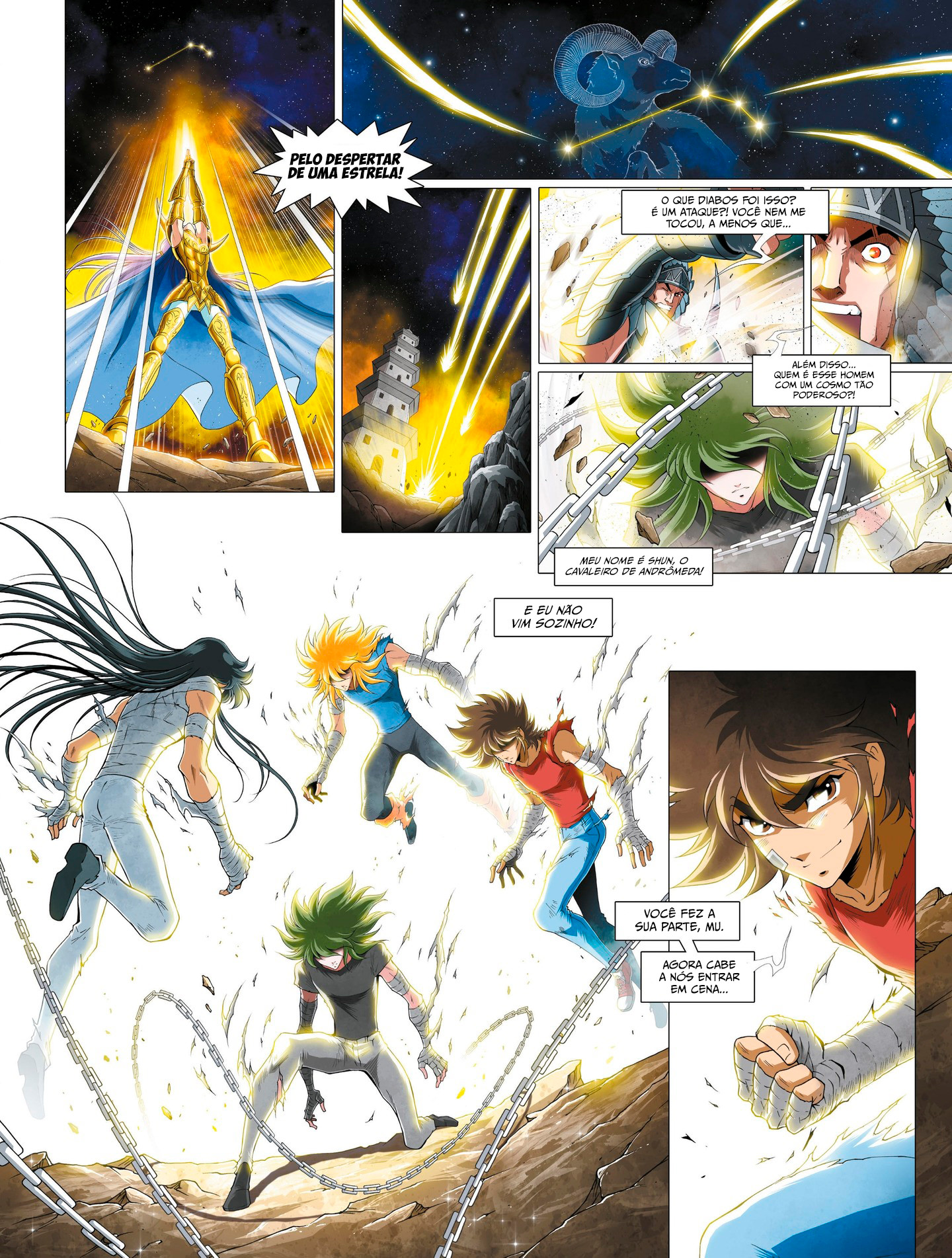 Saint Seiya: Time Odyssey Volume 02 - Shun e a Corrente da Lembrança 第18页