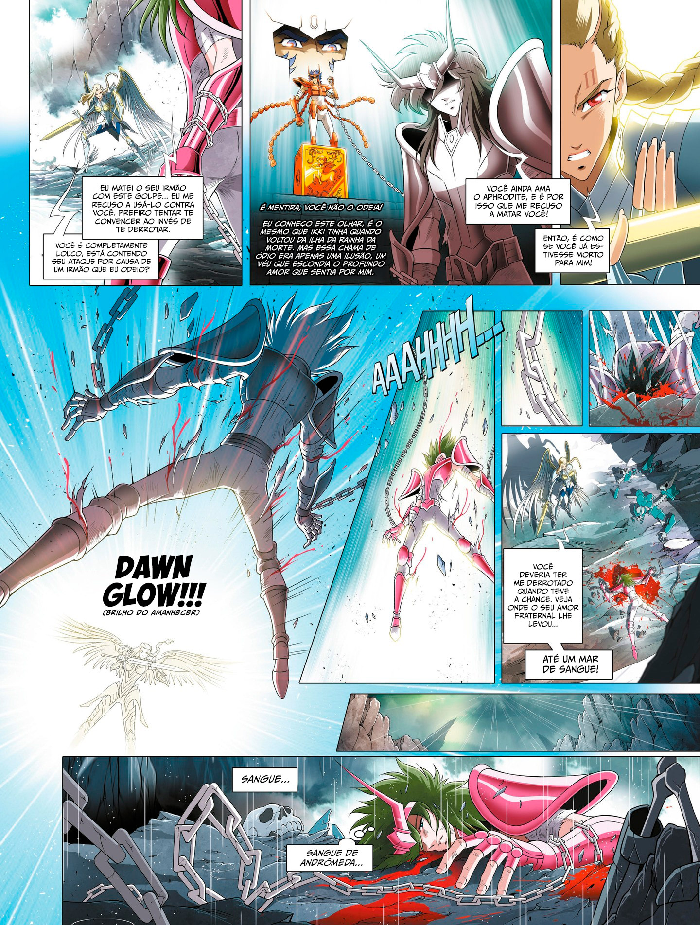 Saint Seiya: Time Odyssey Volume 02 - Shun e a Corrente da Lembrança 第35页