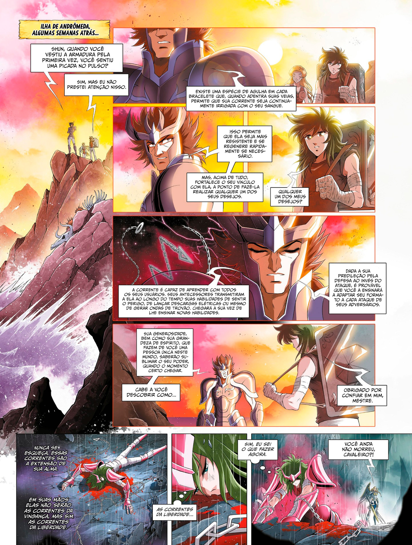 Saint Seiya: Time Odyssey Volume 02 - Shun e a Corrente da Lembrança 第36页