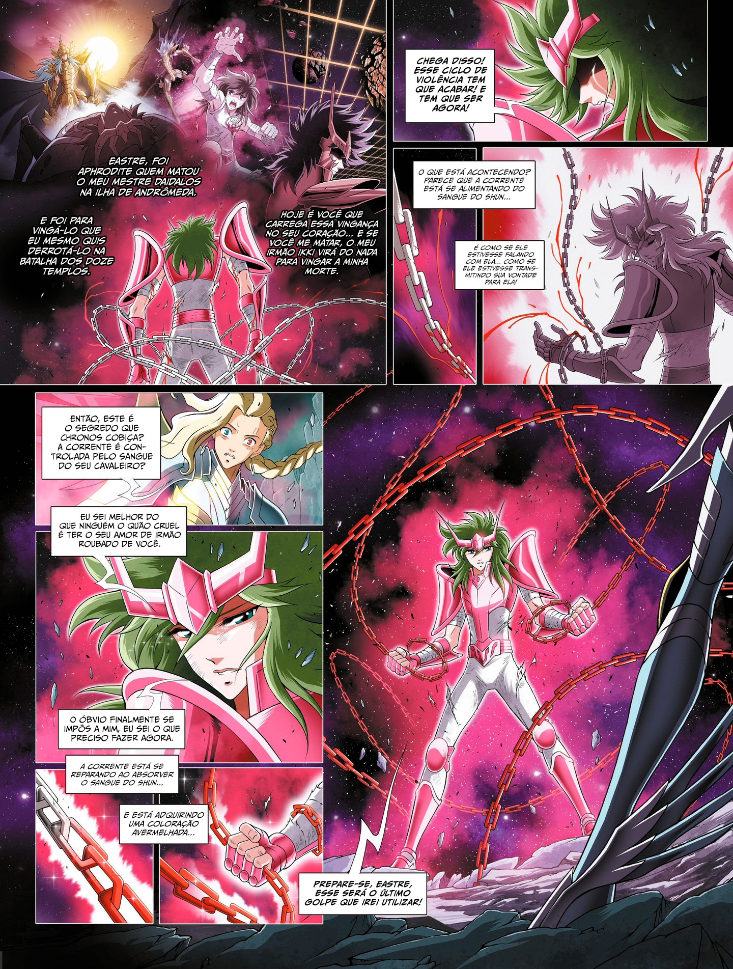 Saint Seiya: Time Odyssey Volume 02 - Shun e a Corrente da Lembrança 第37页