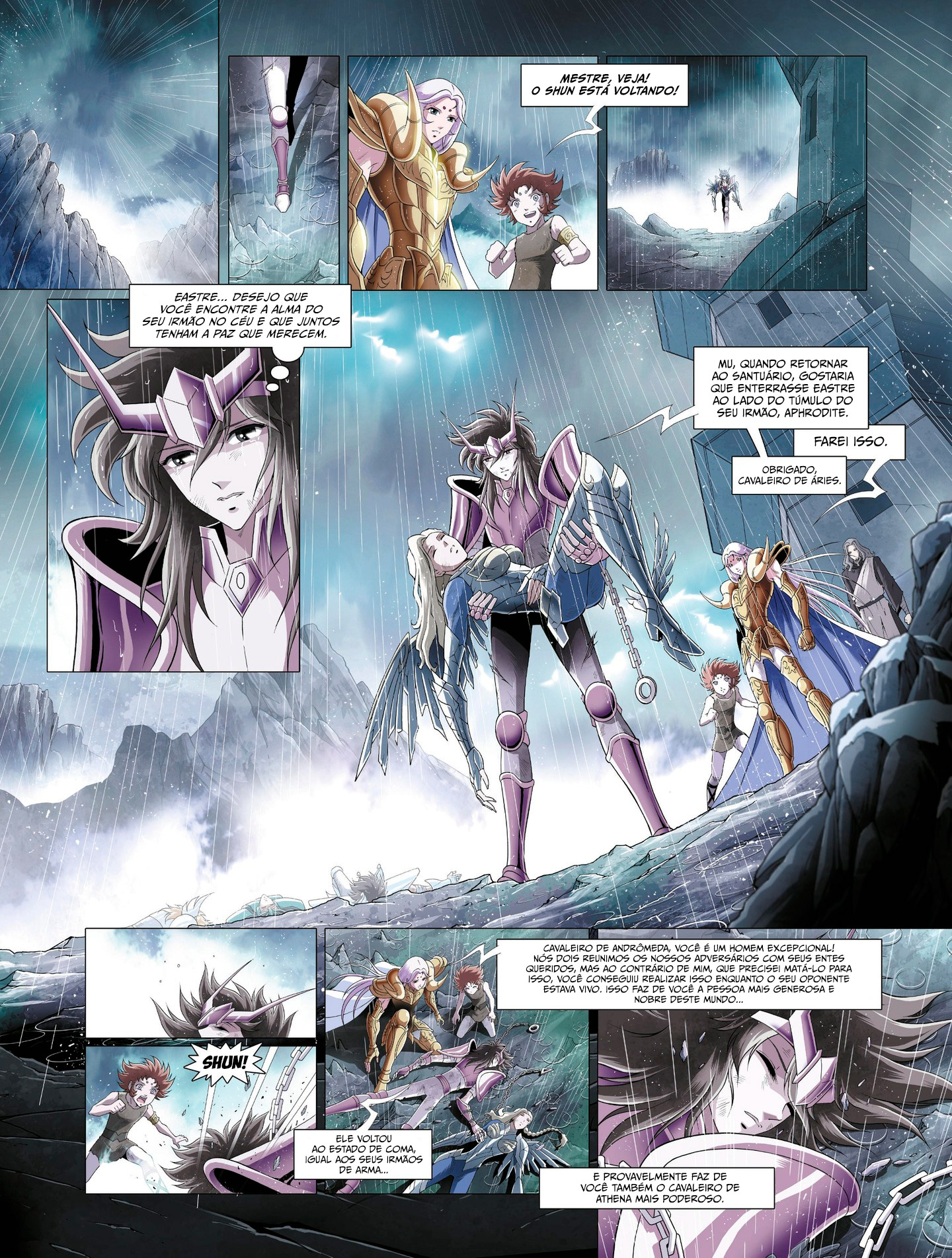 Saint Seiya: Time Odyssey Volume 02 - Shun e a Corrente da Lembrança 第42页