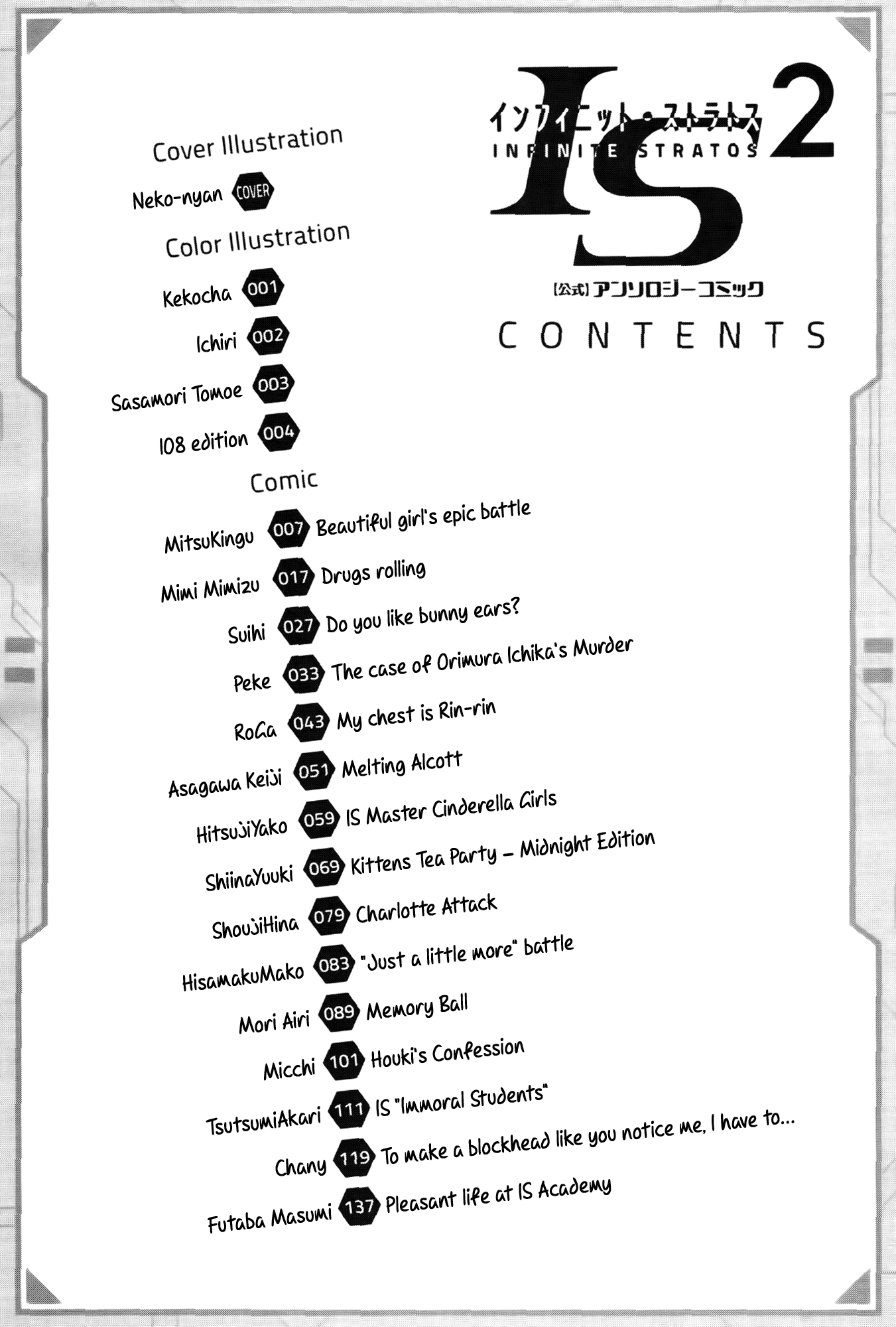 Infinite Stratos 2 - Official Anthology Comic 第8页