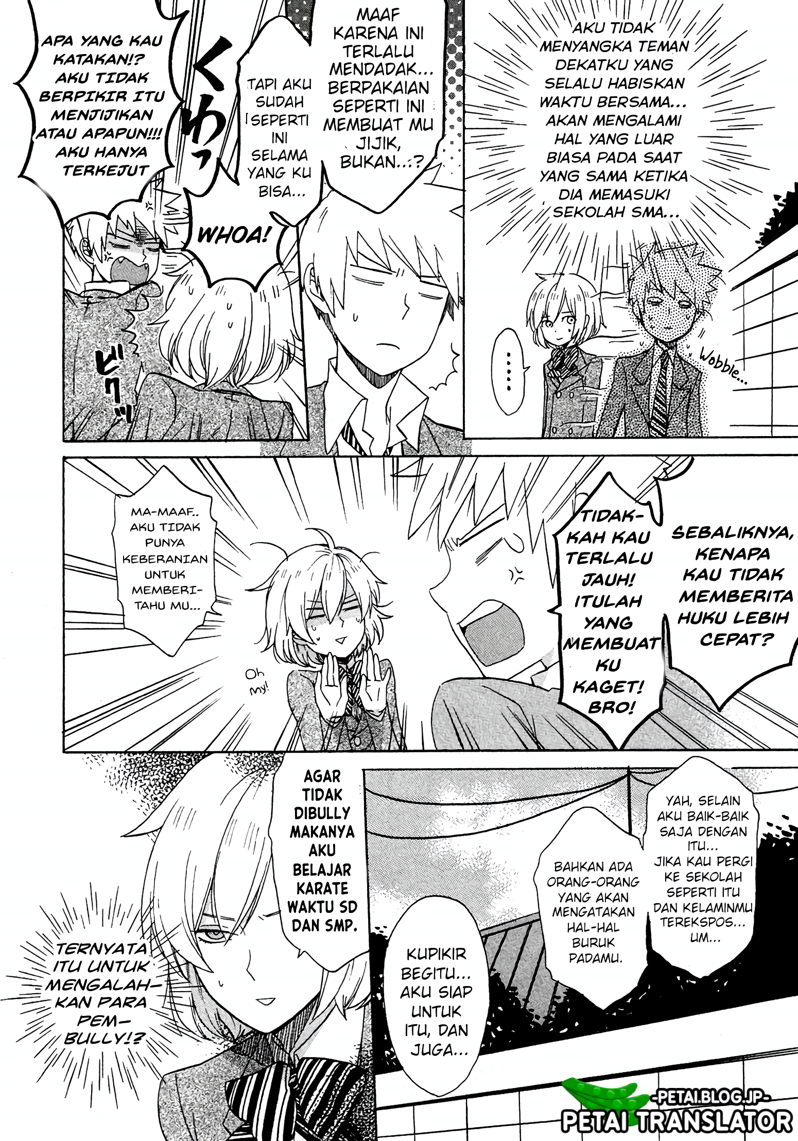 Haruno to Natsukawa. Ch. 1 josou debut 第5页