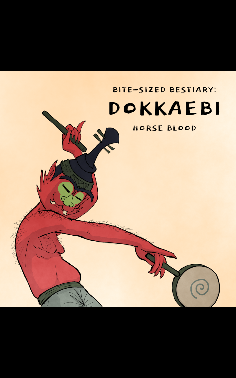 Bite-Sized Bestiary Dokkaebi: Horse Blood 第1页