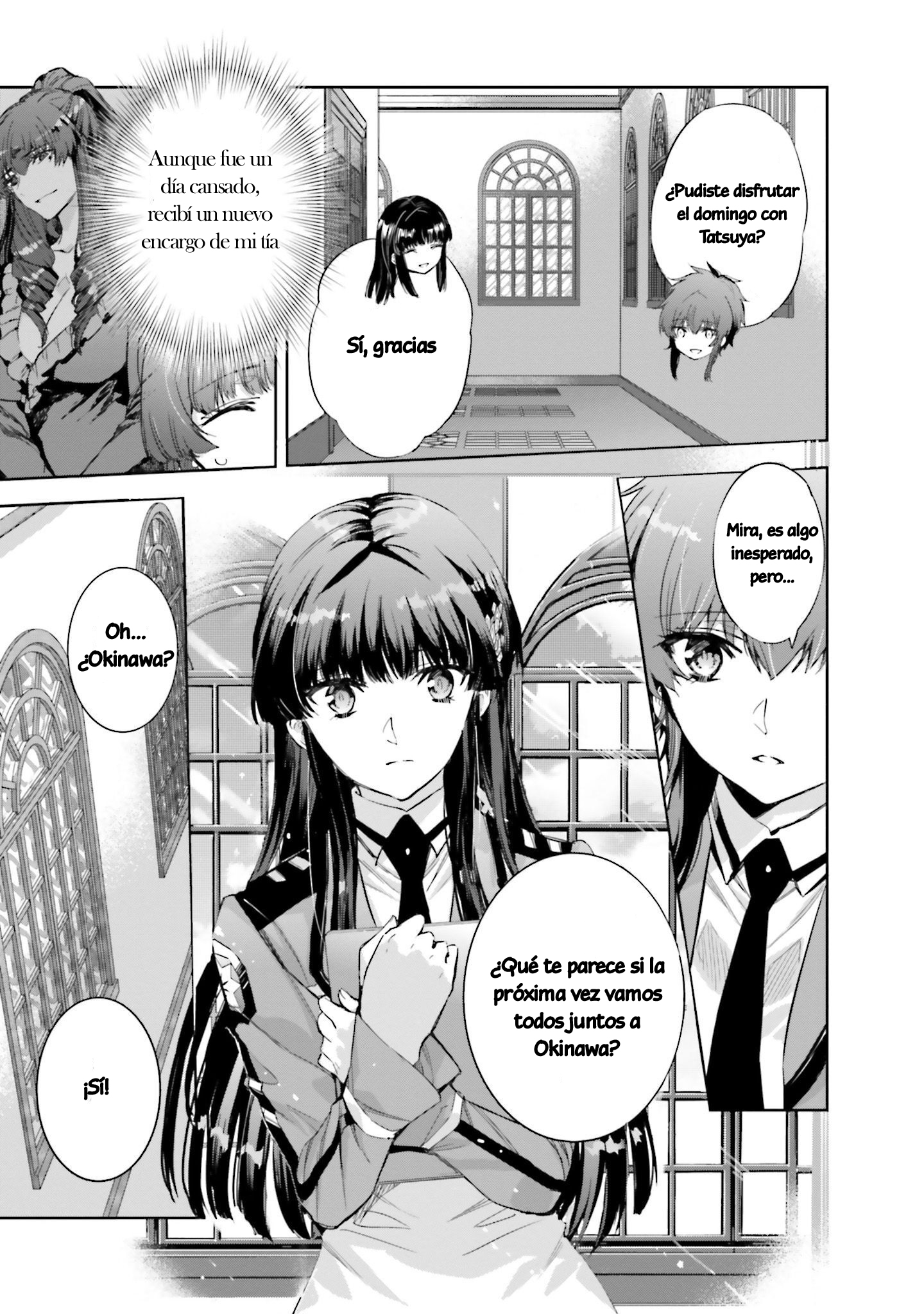 Mahouka Koukou no Rettousei - Nankai Soujou-hen En la primera preparatoria 第4页