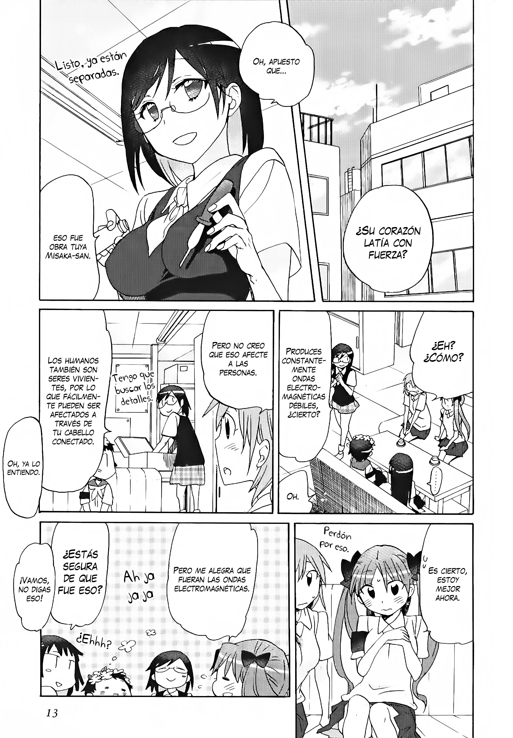 Koushiki Comic Anthology - Toaru Kagaku no Railgun featuring Toaru Majutsu no Index Shirai Kuroko Se Pone Roja 第14页