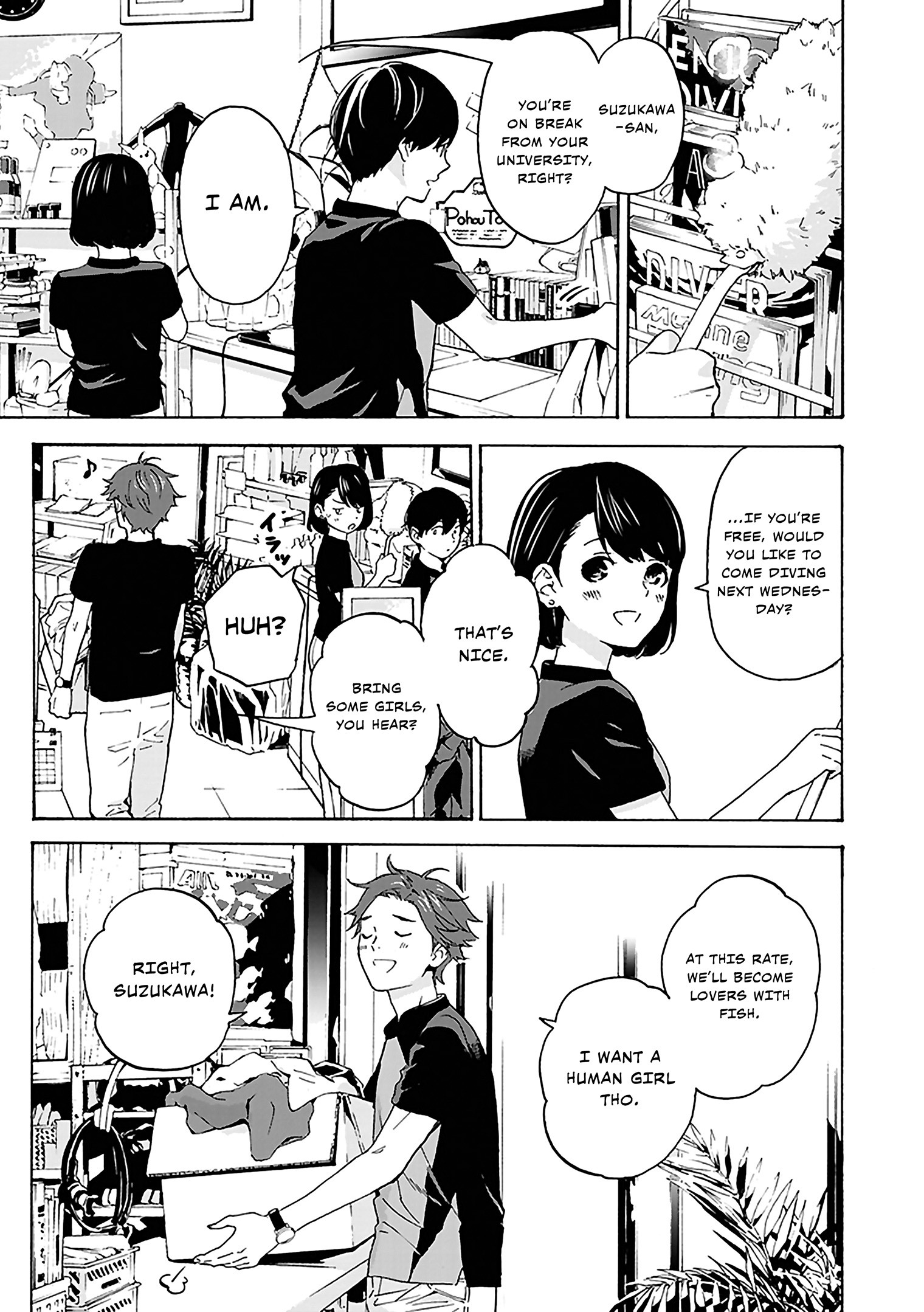 Josee, the Tiger and the Fish Chapter 1 第13页