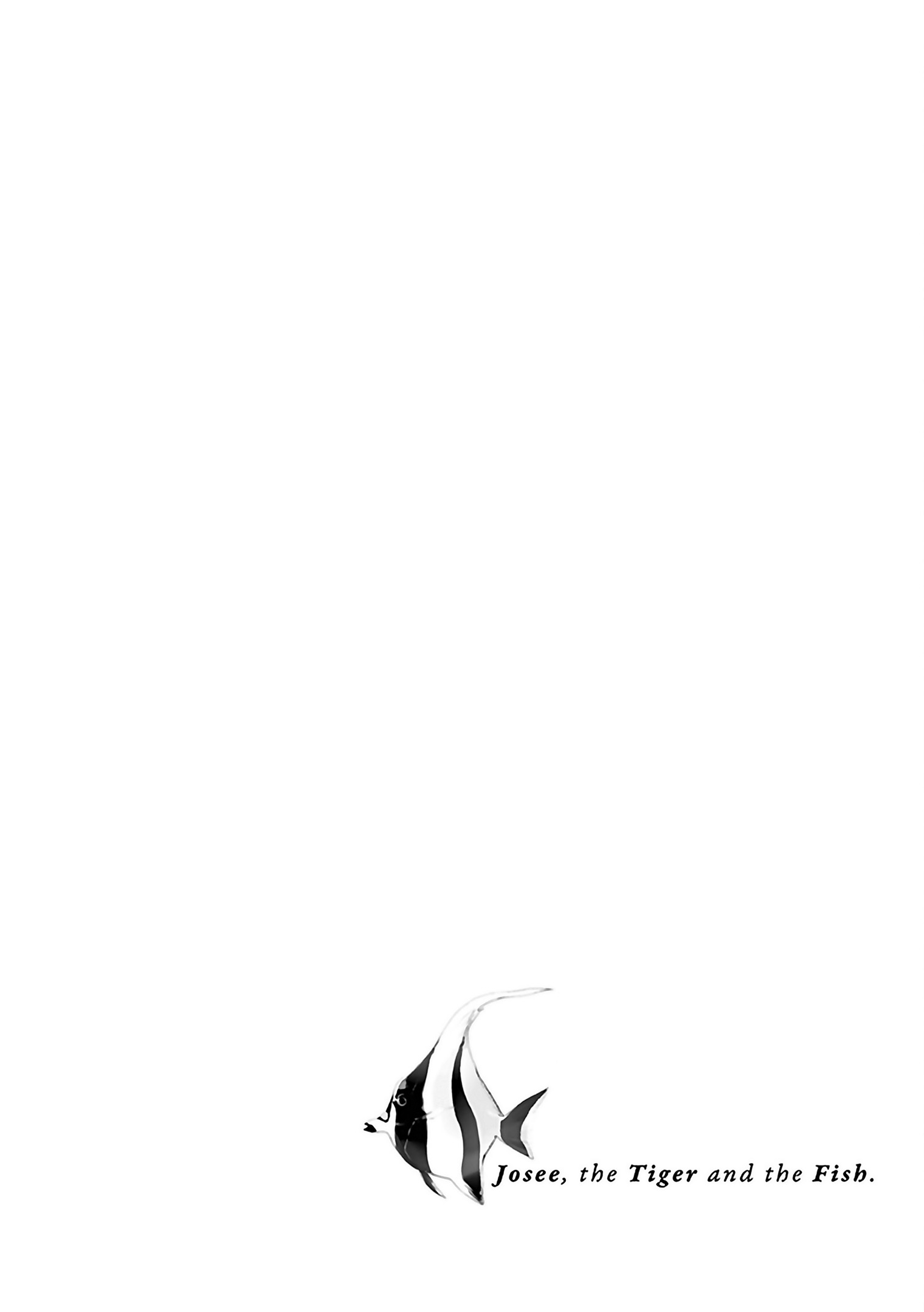 Josee, the Tiger and the Fish Chapter 1 第10页