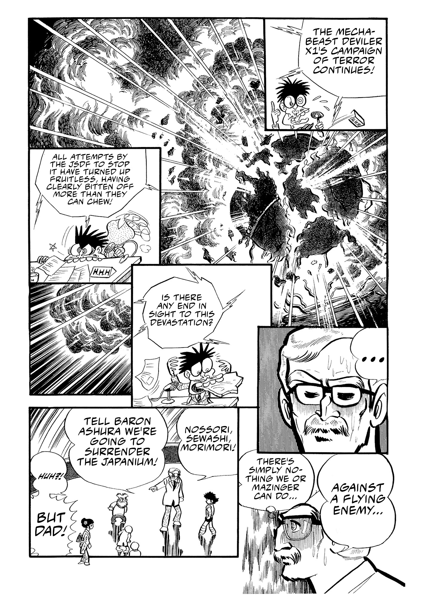 Mazinger Z (Outa Gosaku) The Flying Demon, Deviler X1! 第27页
