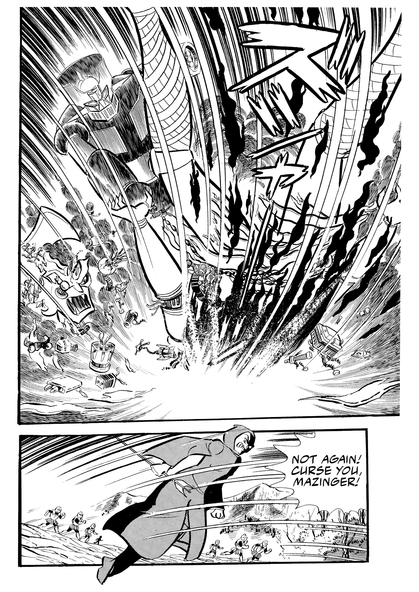 Mazinger Z (Outa Gosaku) The Flying Demon, Deviler X1! 第34页