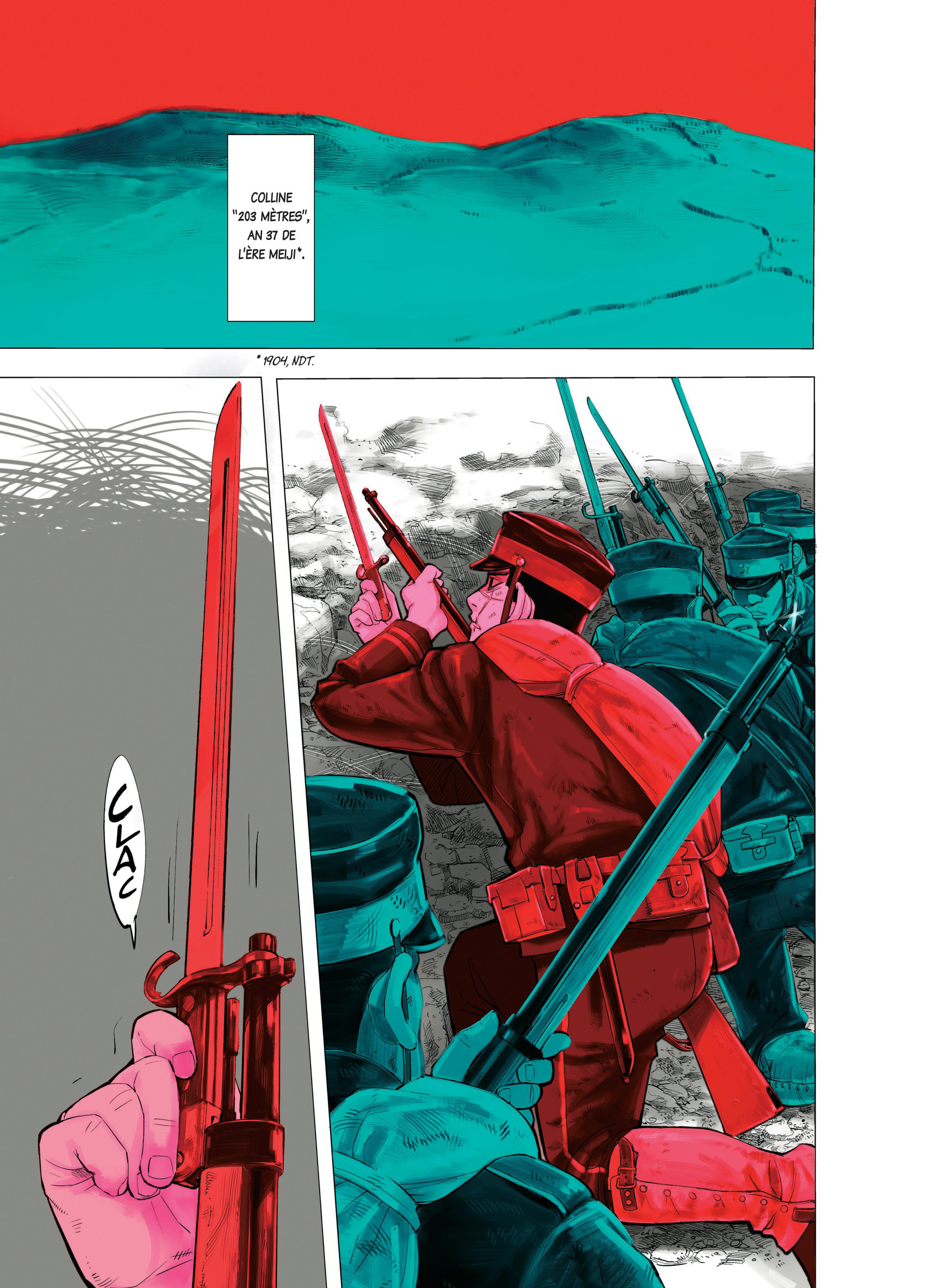 Golden Kamuy (Official Colored) Sugimoto l'Immortel 第1页