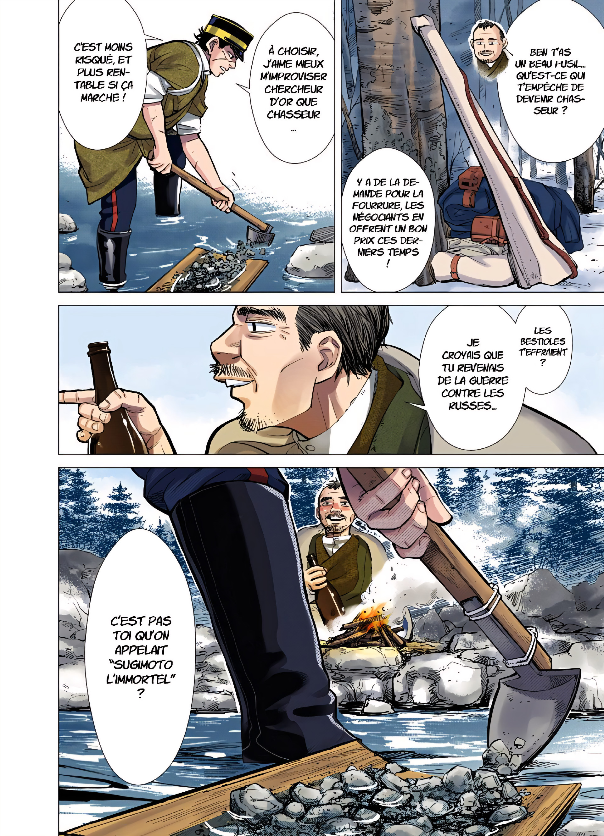 Golden Kamuy (Official Colored) Sugimoto l'Immortel 第10页