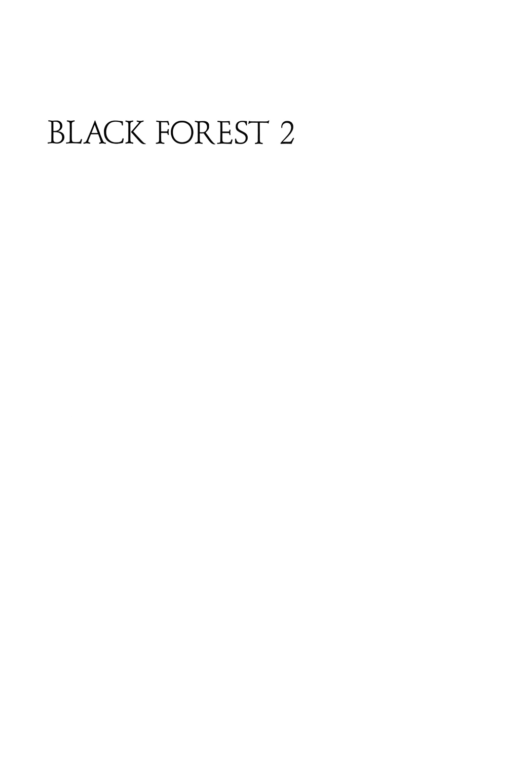 Black Forest - Trip Lovers (Doujinshi) Vol. 2 第5页