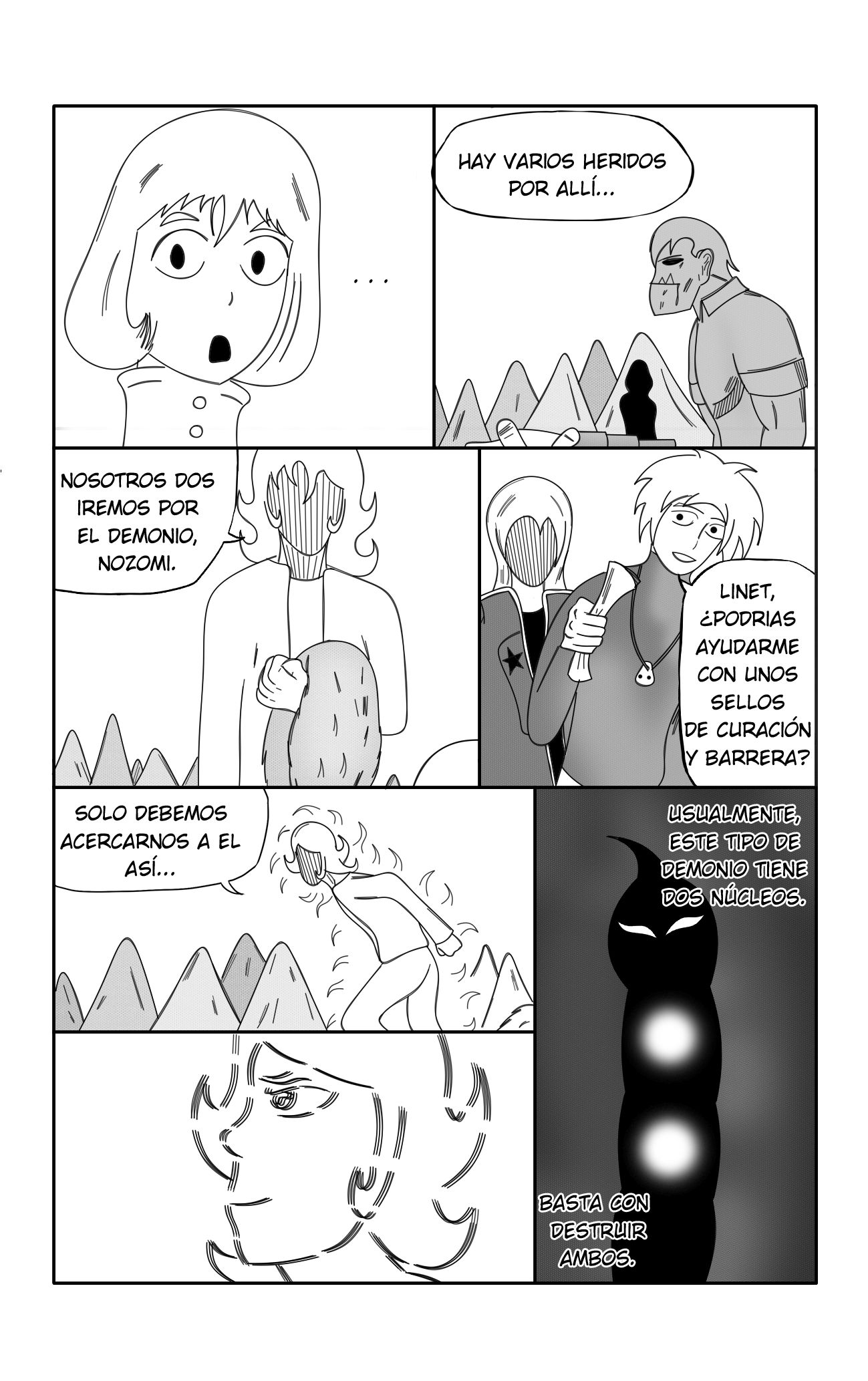 Bravery in the Depths La primera misión 第8页