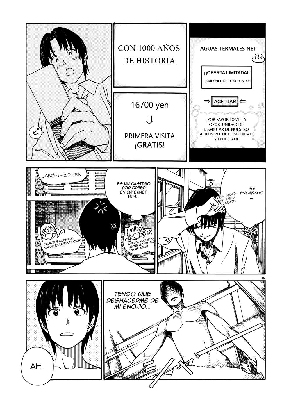 Yumekuri La 100a visita a las termas. 第7页