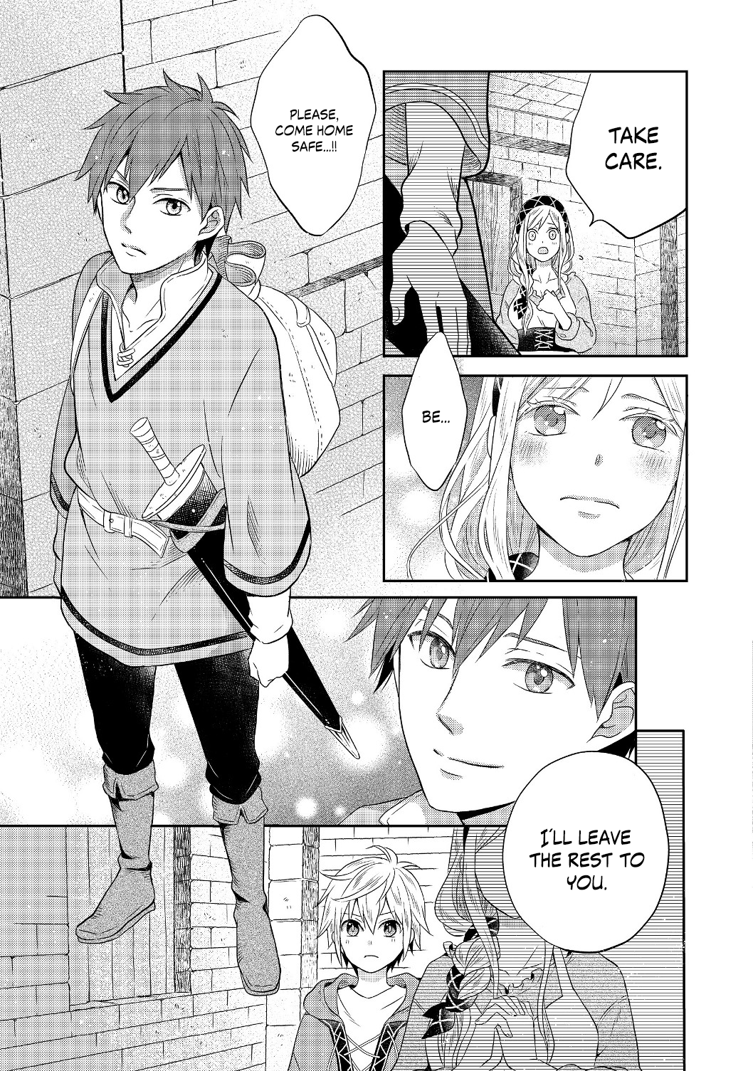 Isekai no Binbou Nouka ni Tensei Shita node, Renga o Tsukutte Shiro o Tateru koto ni Shimashita @COMIC Vol. 1 Ch. 1 第45页