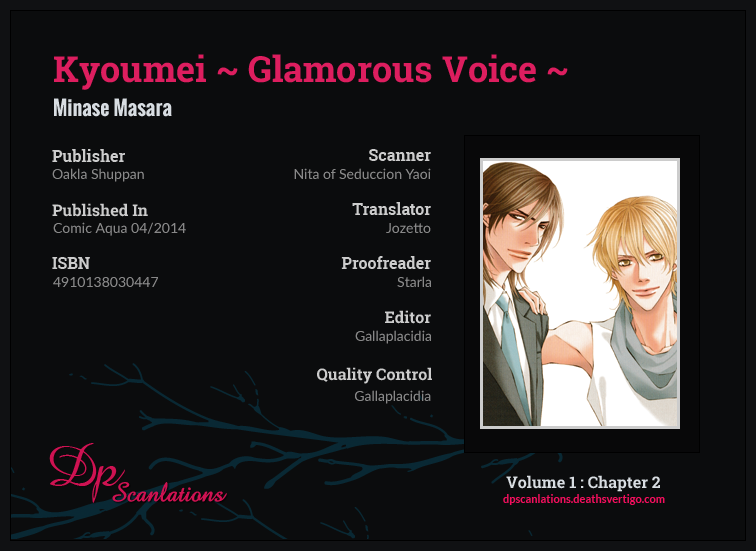 Kyoumei -Glamorous Voice- Vol. 1 Ch. 2 第10页