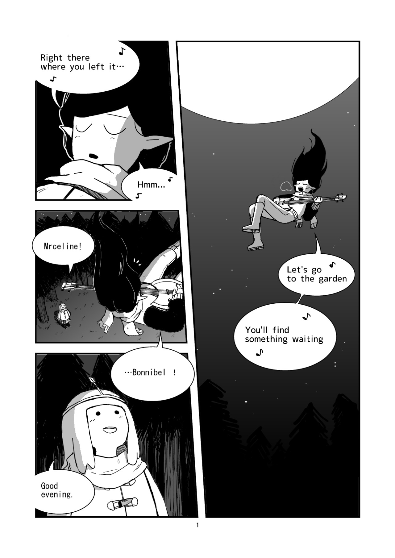 Adventure Time - Everything Stays (Doujinshi) 第1页