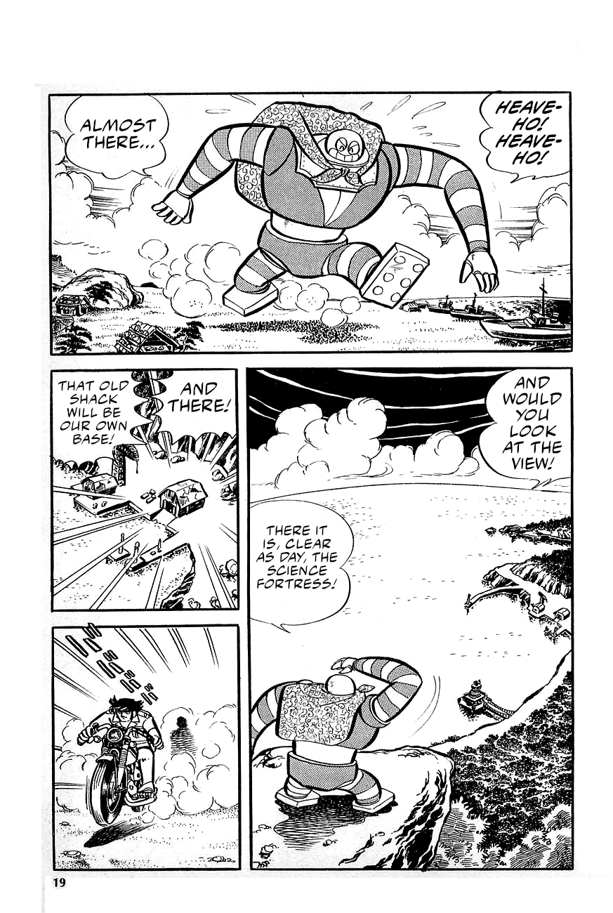Great Mazinger (Outa Gosaku) Enter Great Mazinger. 第18页