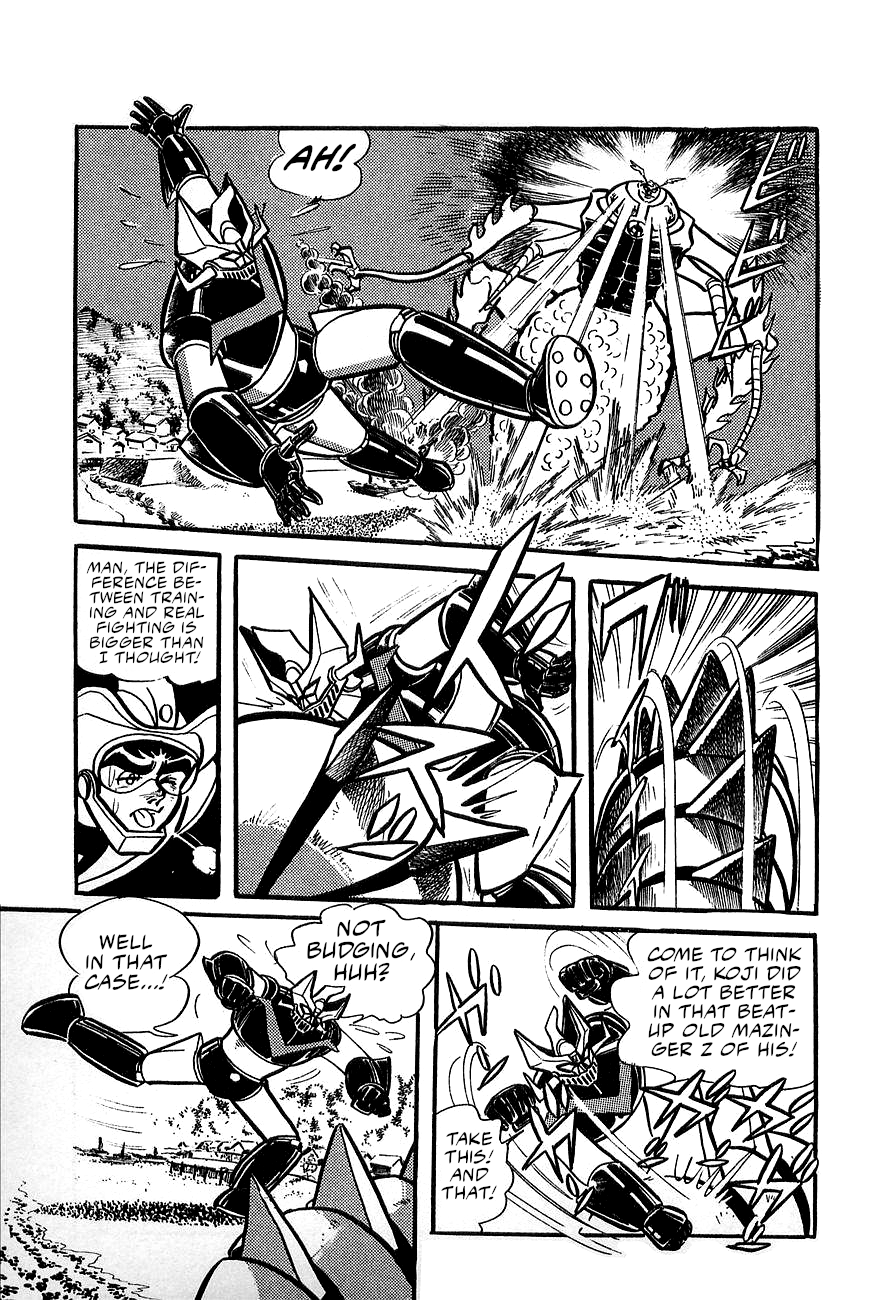 Great Mazinger (Outa Gosaku) Enter Great Mazinger. 第44页