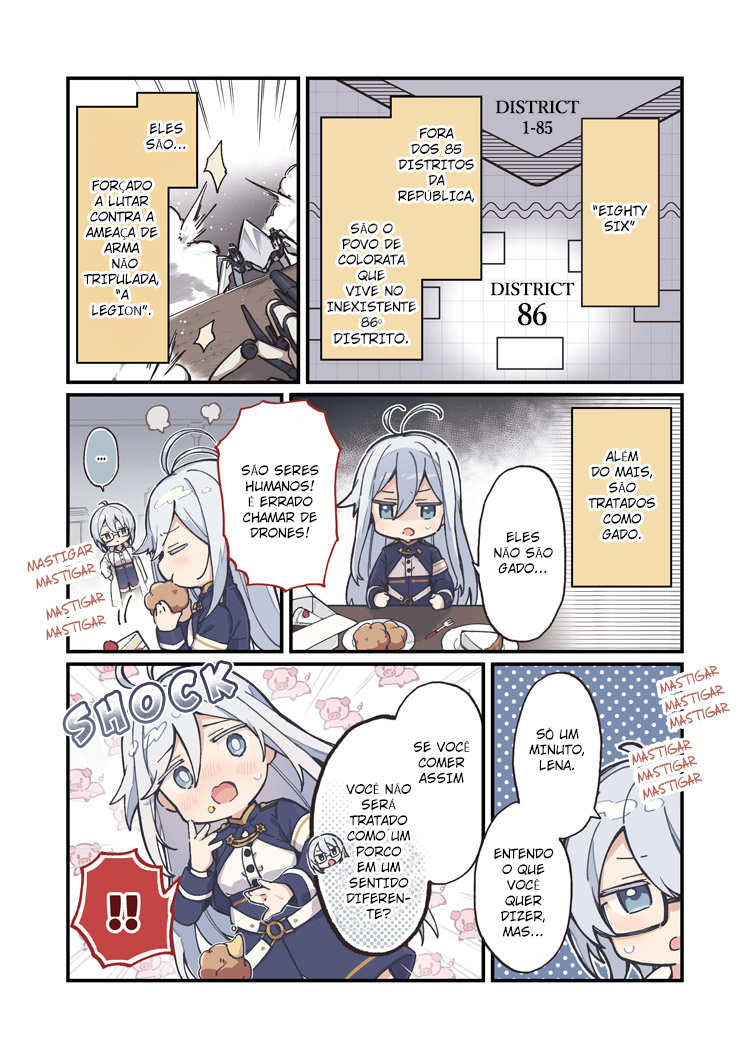 86: Eighty Six - Koushiki Deformed Manga 第1页