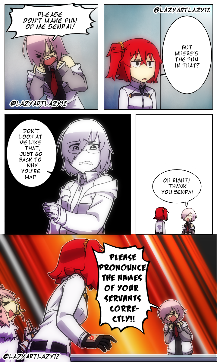 Fate/ Grand Order: After A Singularity (Doujinshi) After a Singularity: Pronunciation Issues, Mashter! 第2页