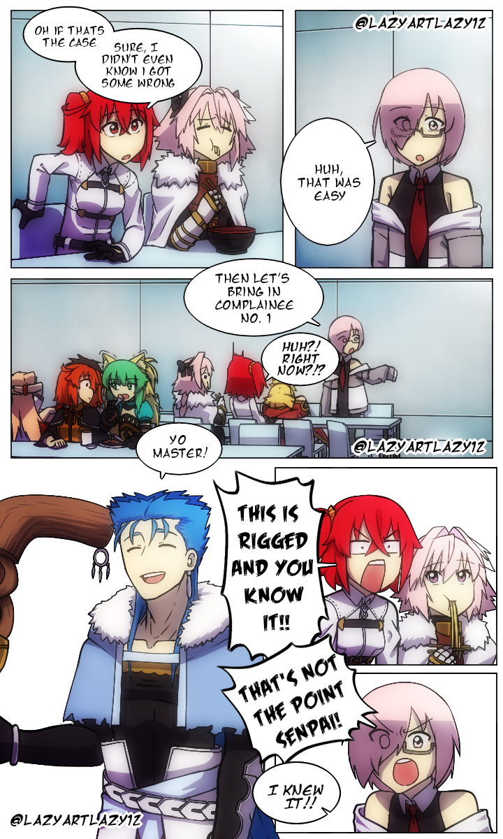 Fate/ Grand Order: After A Singularity (Doujinshi) After a Singularity: Pronunciation Issues, Mashter! 第3页