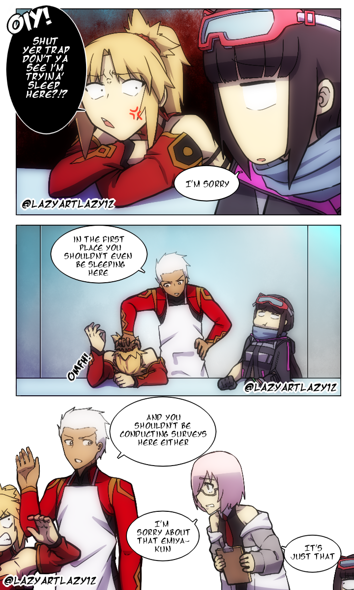Fate/ Grand Order: After A Singularity (Doujinshi) After a Singularity: Pronunciation Issues, Mashter! 第9页