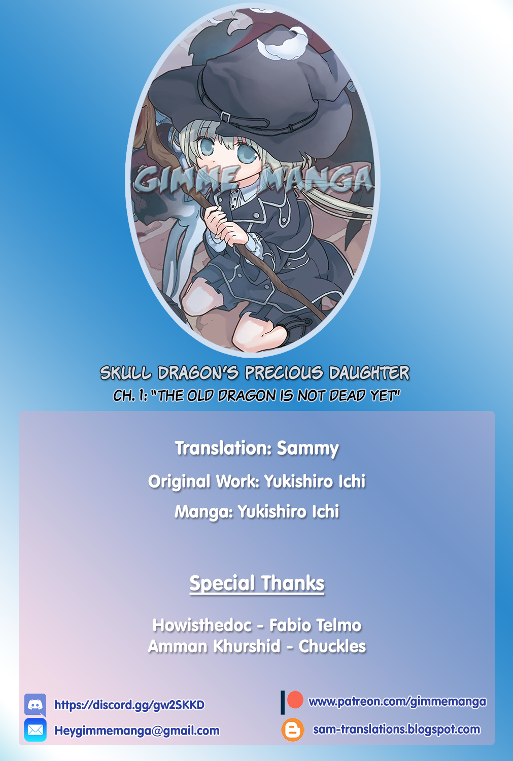 Hone Dragon no Mana Musume The old dragon is not dead yet 第1页