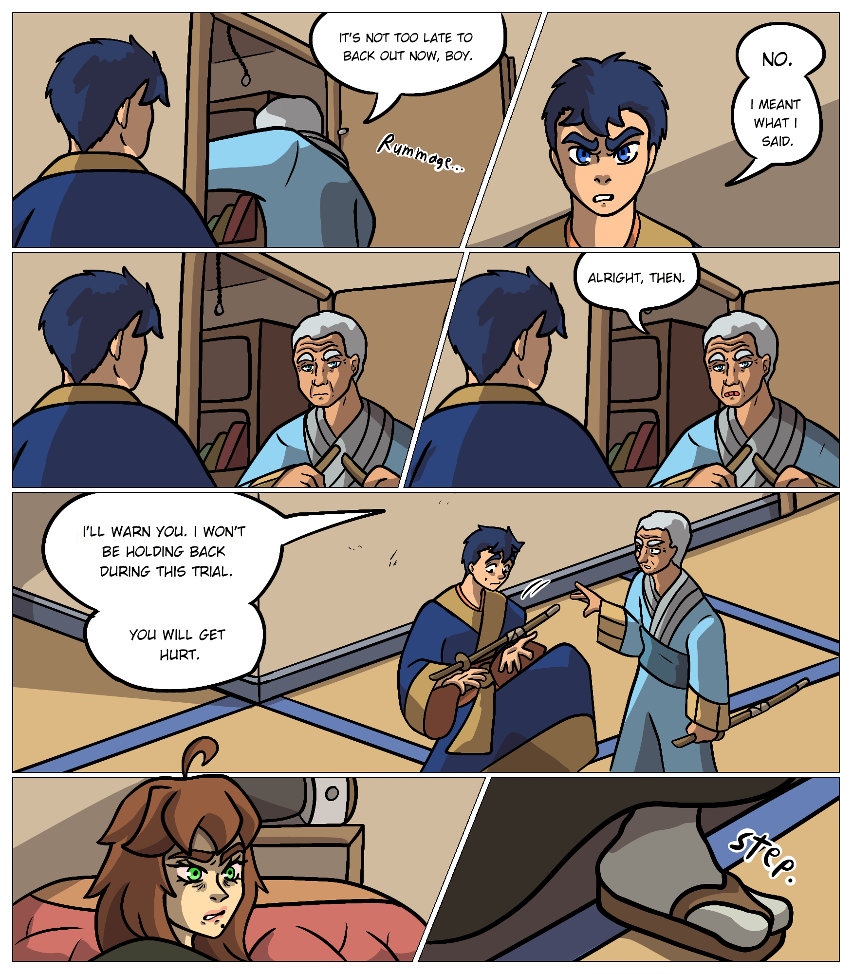 They Rise At Dusk Chapter 4: Trial! 第3页
