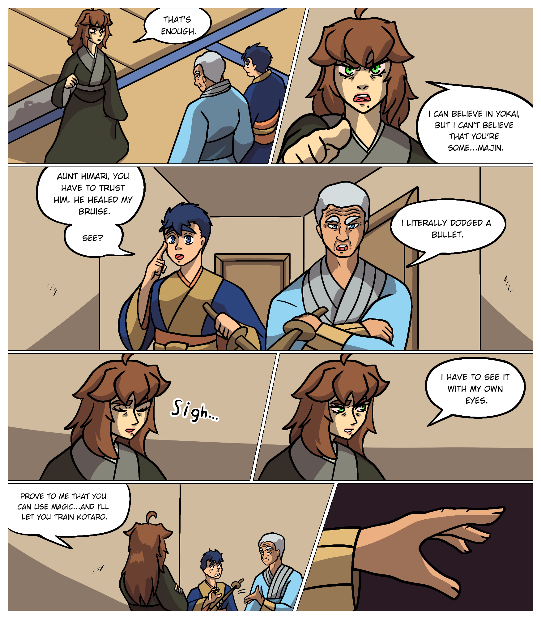 They Rise At Dusk Chapter 4: Trial! 第4页