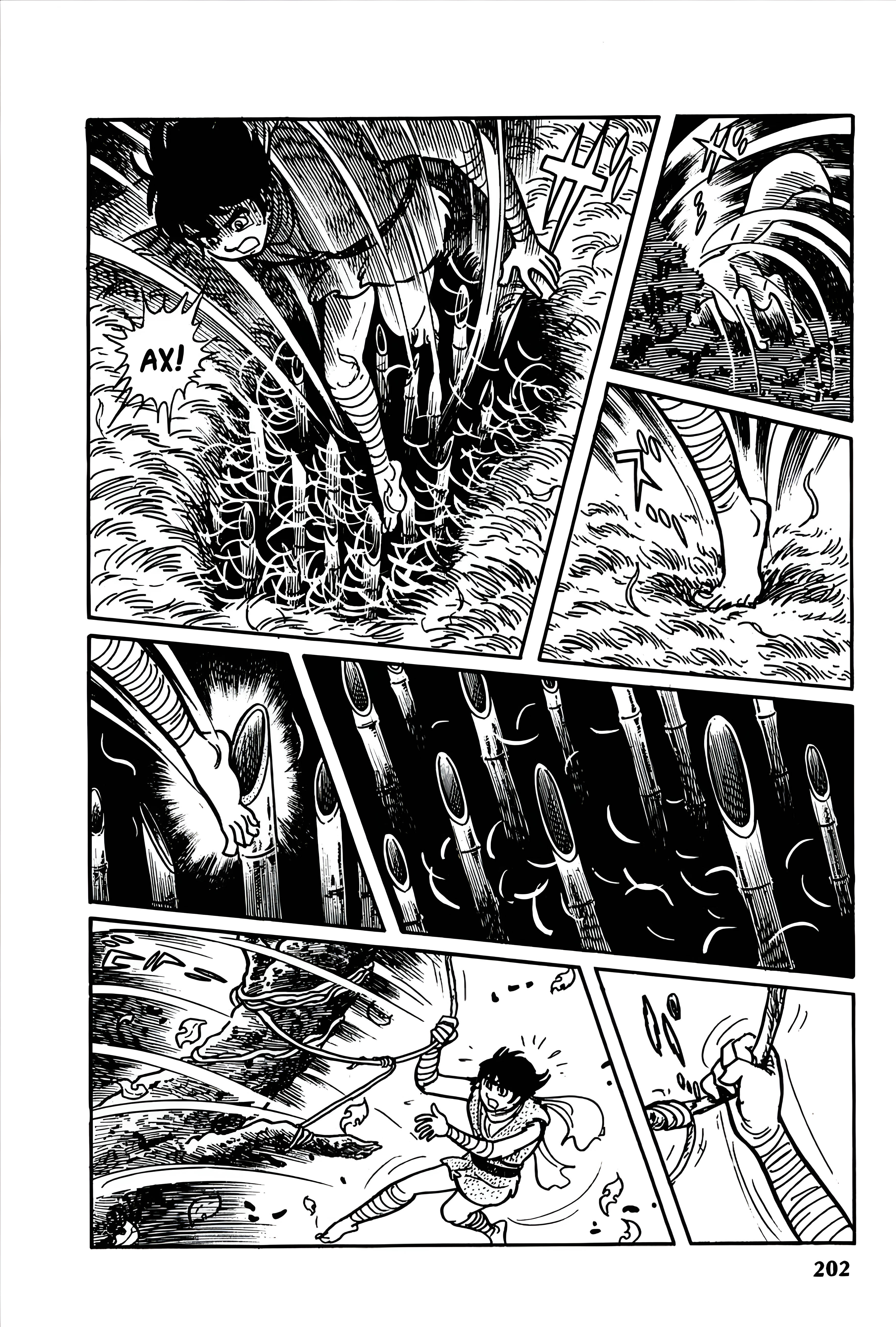 Henshin Ninja Arashi Біла Лисиця біжить через пустир 第40页
