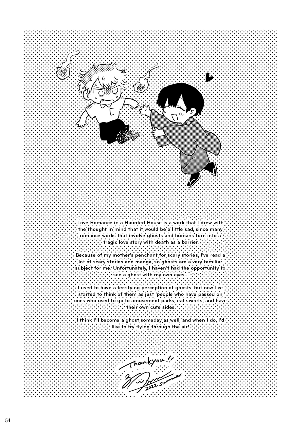 Love Romance in a Haunted House Oneshot 第40页