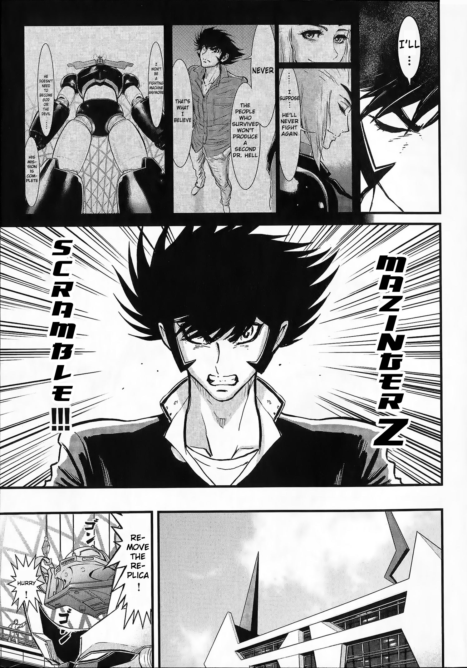 Shin Mazinger Zero vs. the Great General of Darkness Vol. 1 Ch. 1 第13页