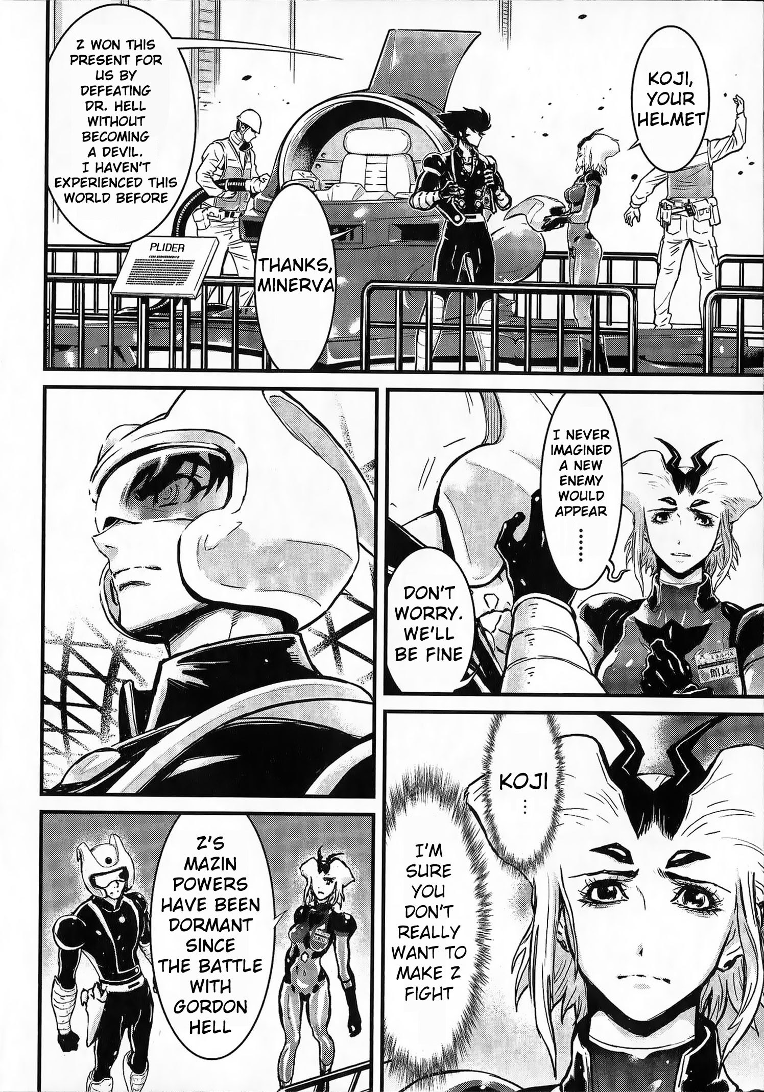 Shin Mazinger Zero vs. the Great General of Darkness Vol. 1 Ch. 1 第14页