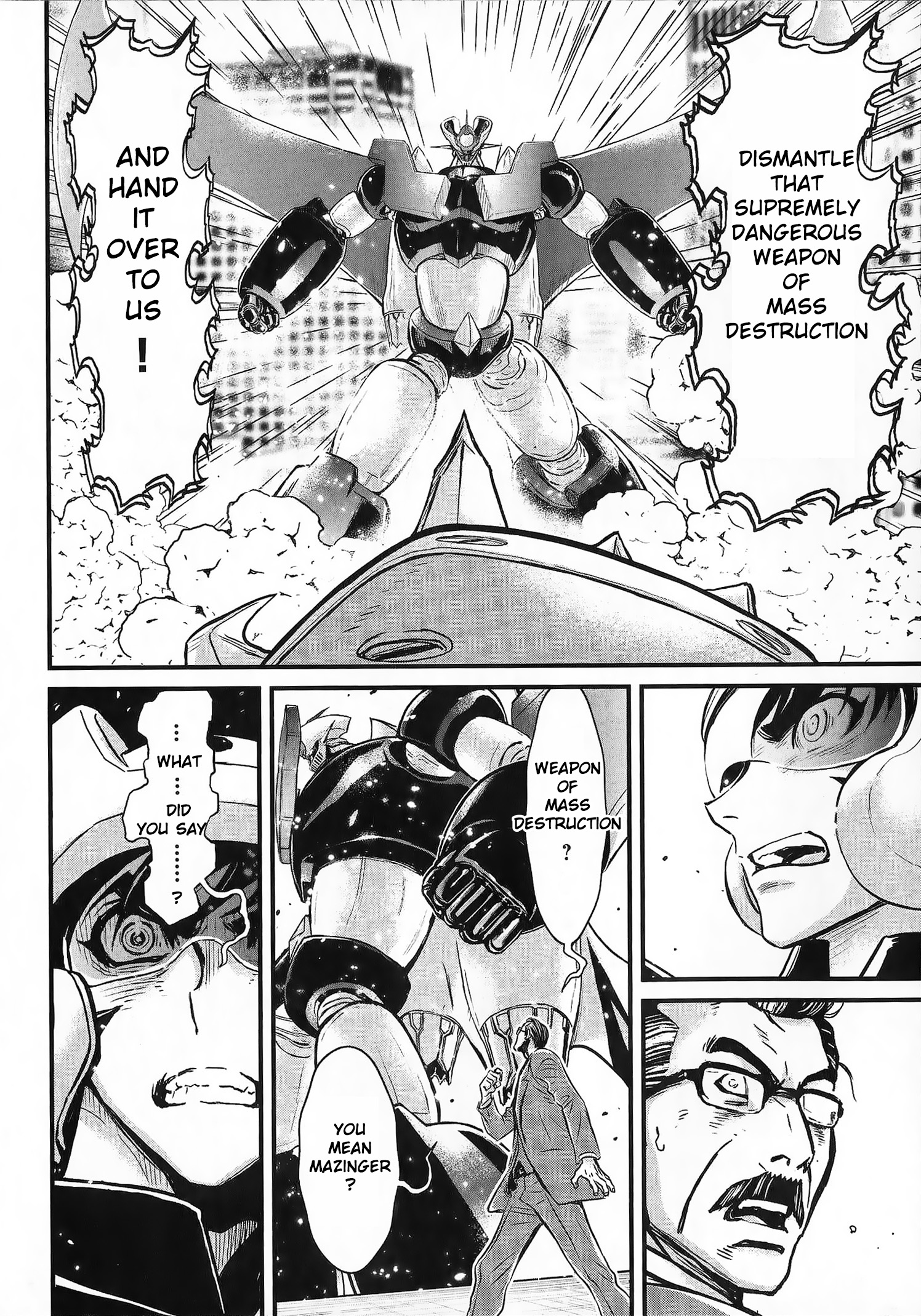 Shin Mazinger Zero vs. the Great General of Darkness Vol. 1 Ch. 1 第36页