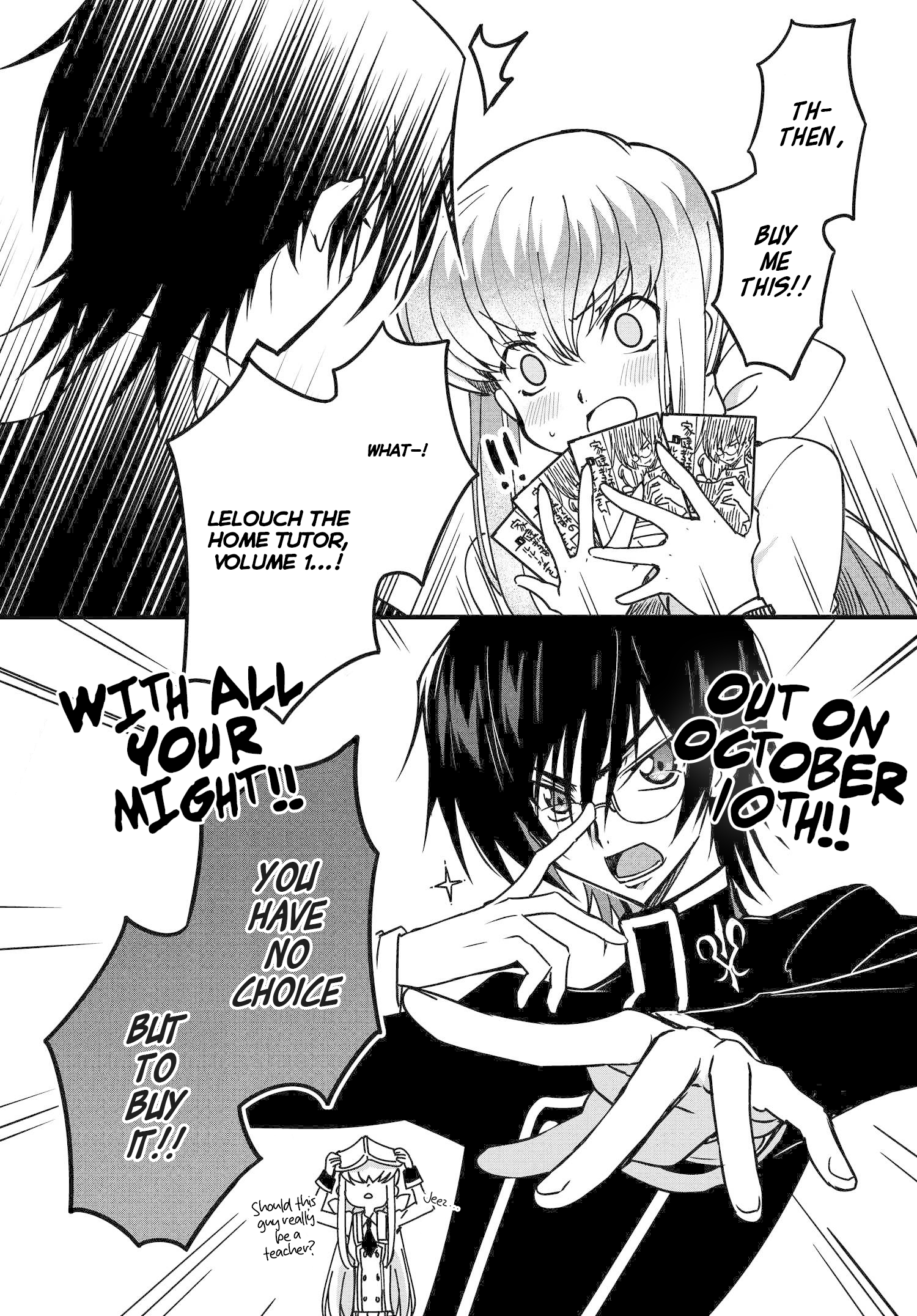 Code Geass: Lelouch The Private Home Tutor Vol. 1 Ch. 10.5 第2页