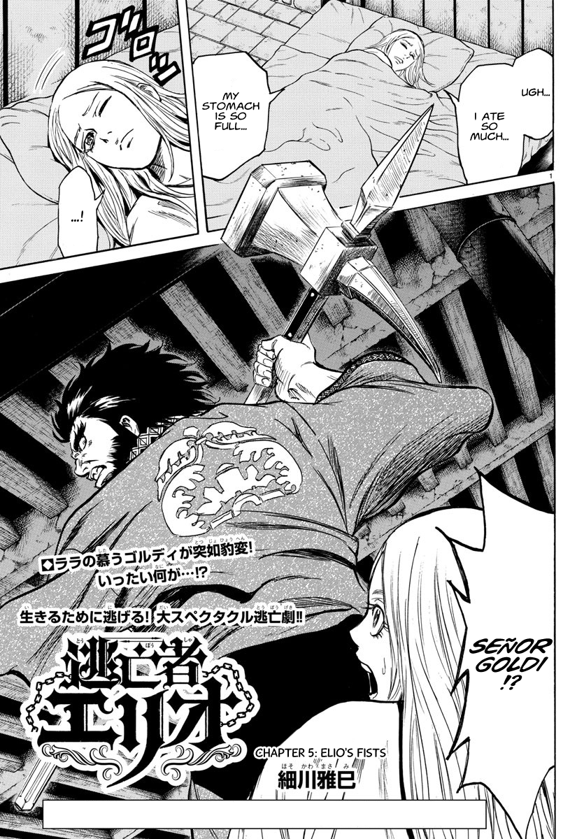 Toubousha Elio Elio's Fists 第1页