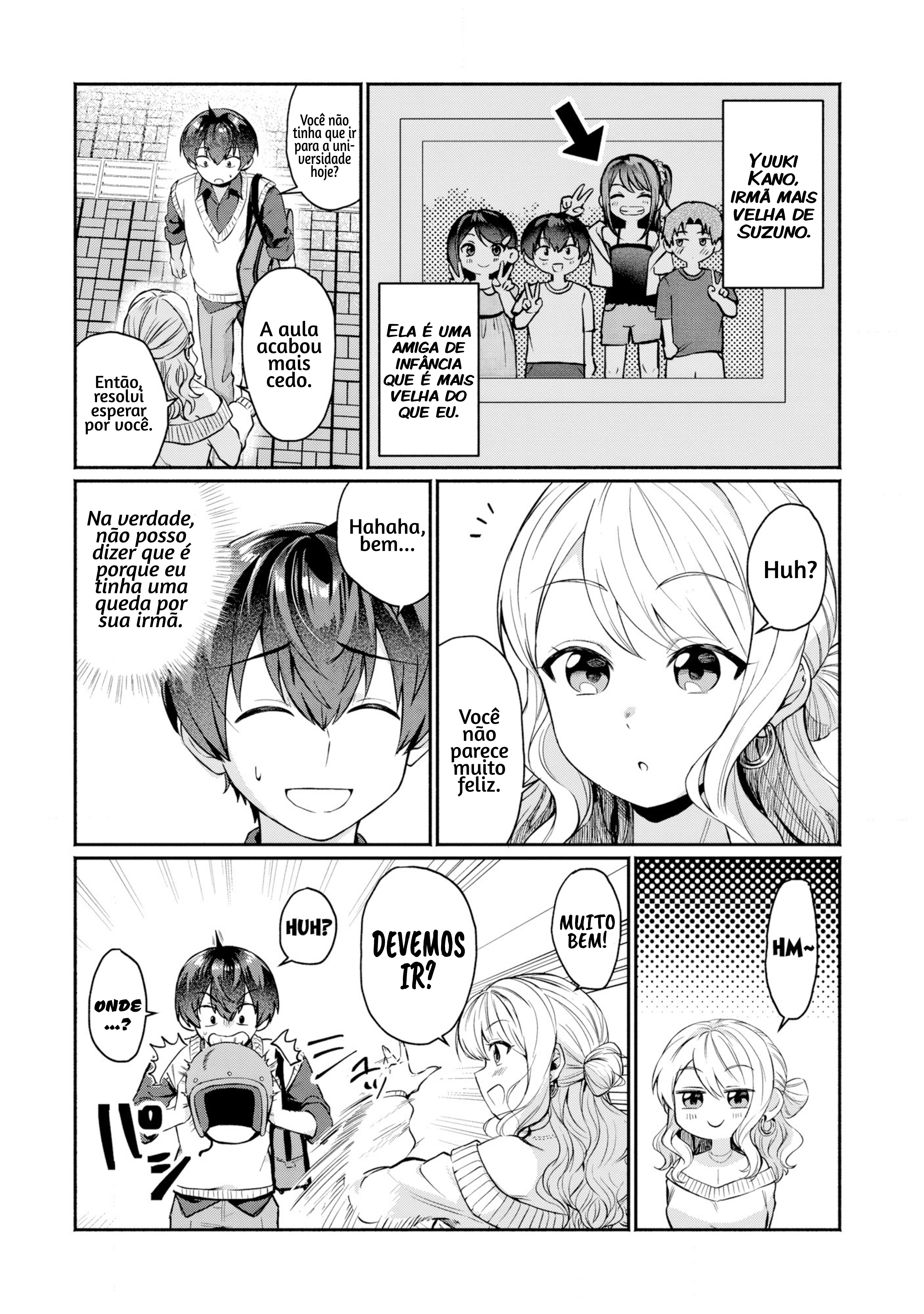 Douyara Ore wa Imadoki Gal na Toshiue Osananajimi kara Gekiomo Kanjou wo Mukerareteiru Rashii Vol. 1 Ch. 1 第10页