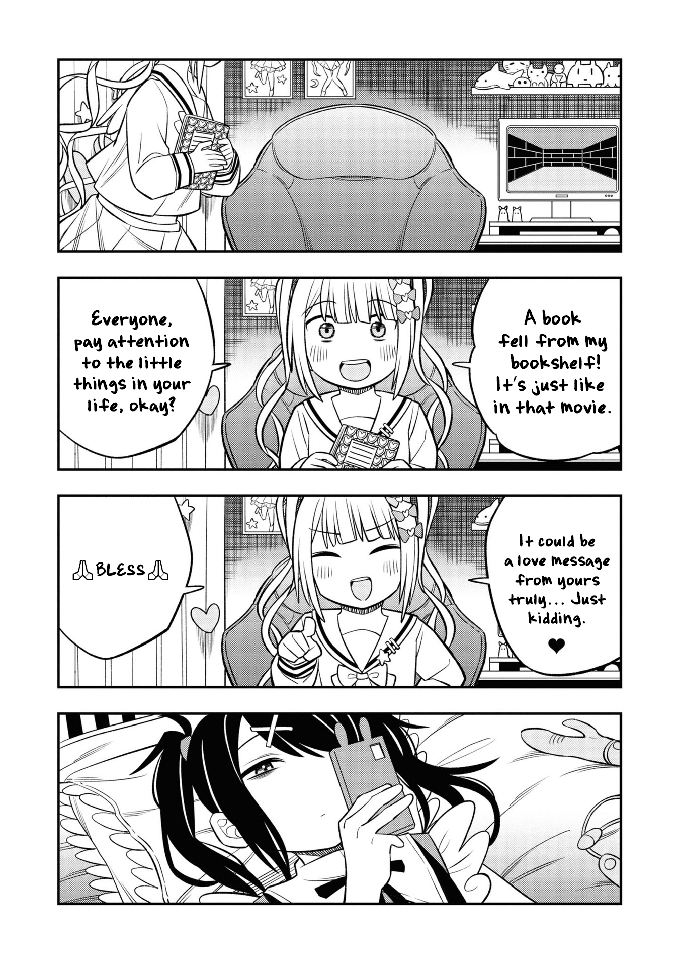 Chou Ten-chan! NEEDY GIRL OVERDOSE Koushiki Anthology If Only Every Night Could be so Peaceful 第8页