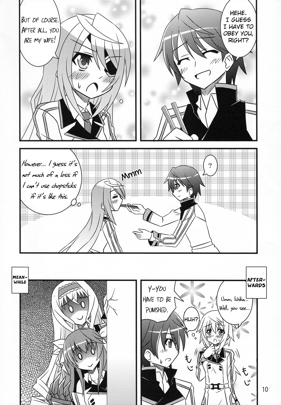Infinite Stratos - BOOST ON!! (Doujinshi) Oneshot 第9页