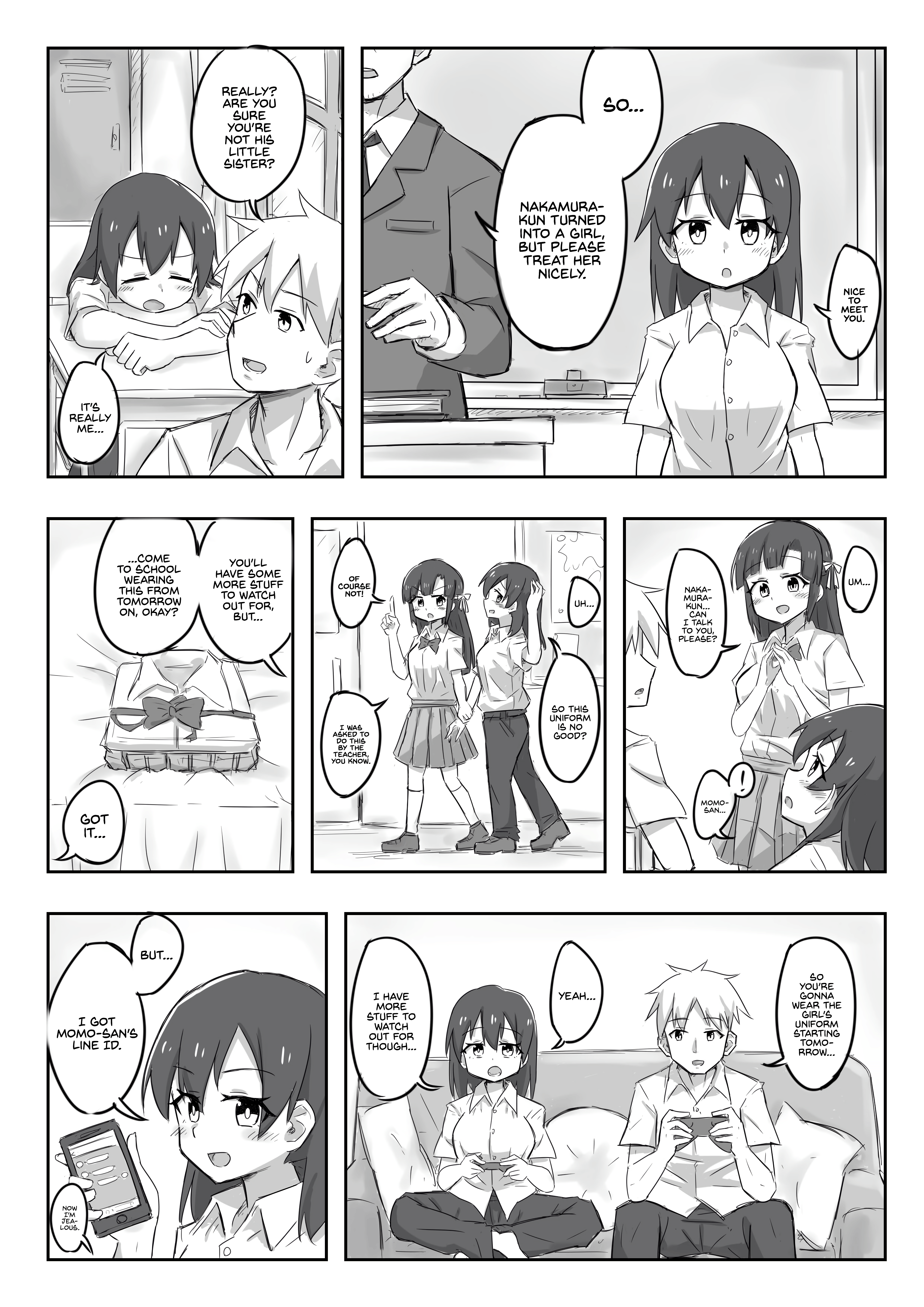My Best Friend Turned Into A Girl 第2页