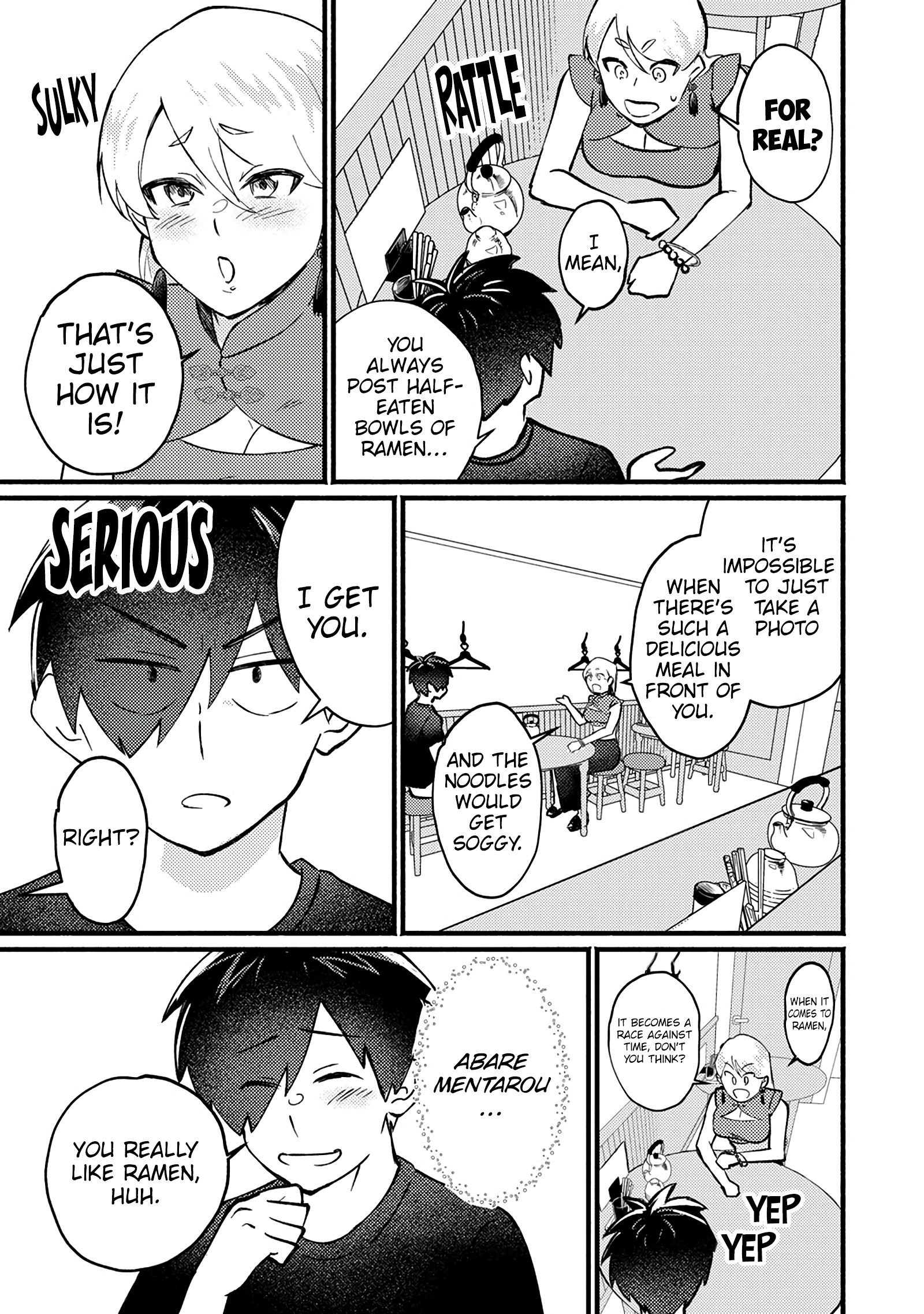5 Seconds Before Falling in Love with a Gal: Anthology Comic The gyaru likes ramen! 第11页